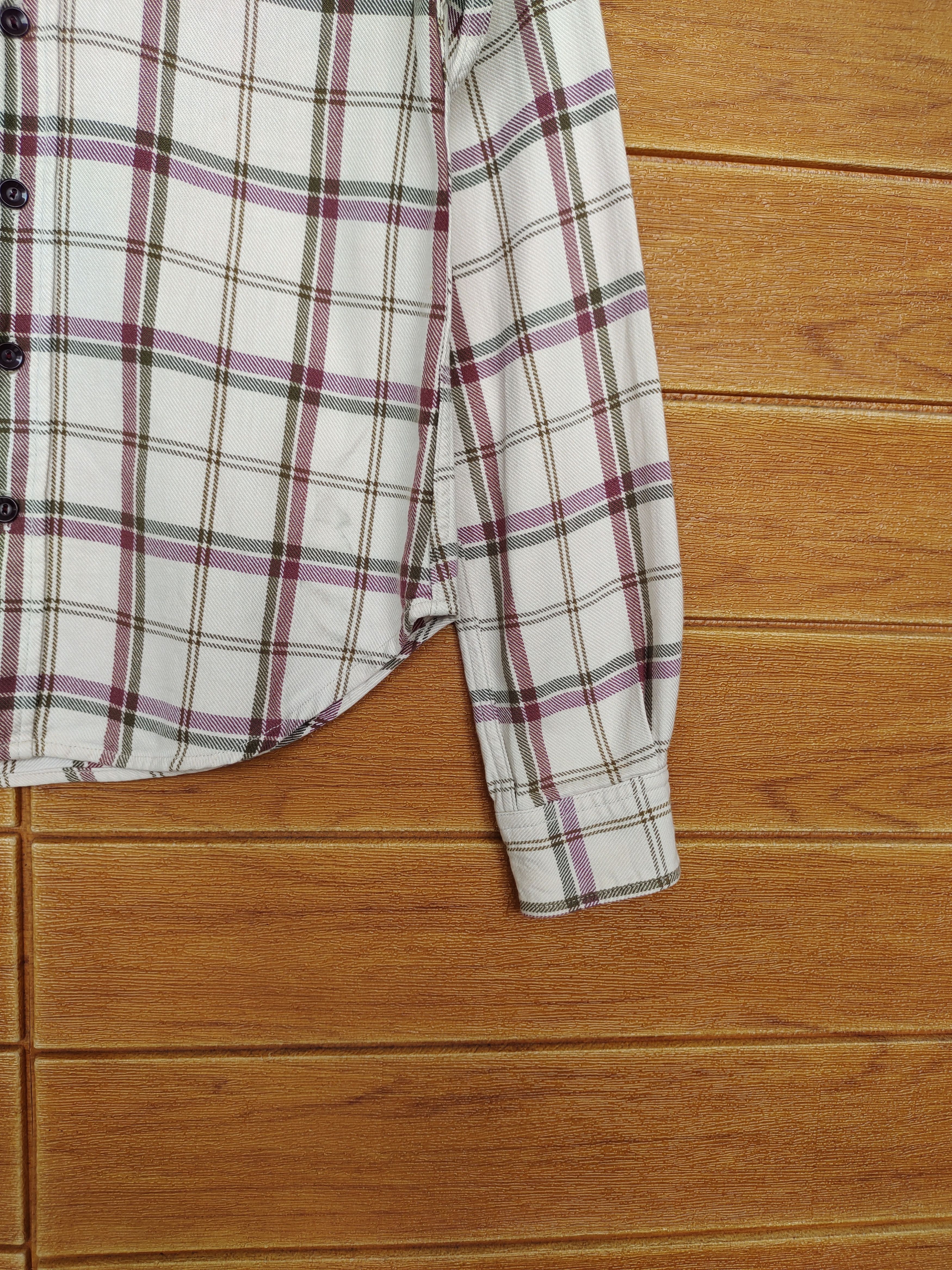 Hysteric Glamour Vintage HYSTERIC GLAMOUR Japan Checkered Plaid Flannel Shirt Size M / US 6-8 / IT 42-44 - 5 Thumbnail