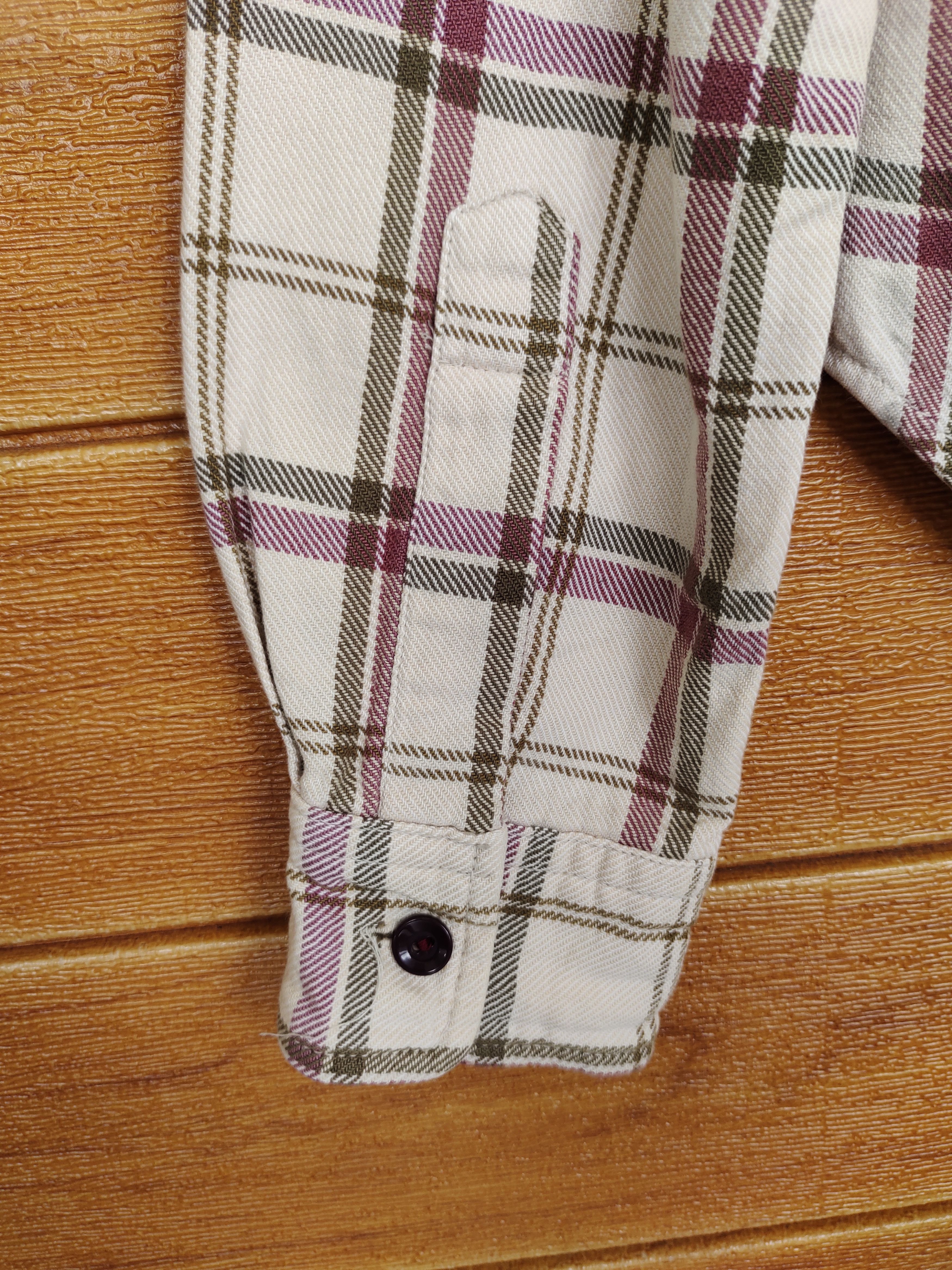 Hysteric Glamour Vintage HYSTERIC GLAMOUR Japan Checkered Plaid Flannel Shirt Size M / US 6-8 / IT 42-44 - 9 Thumbnail