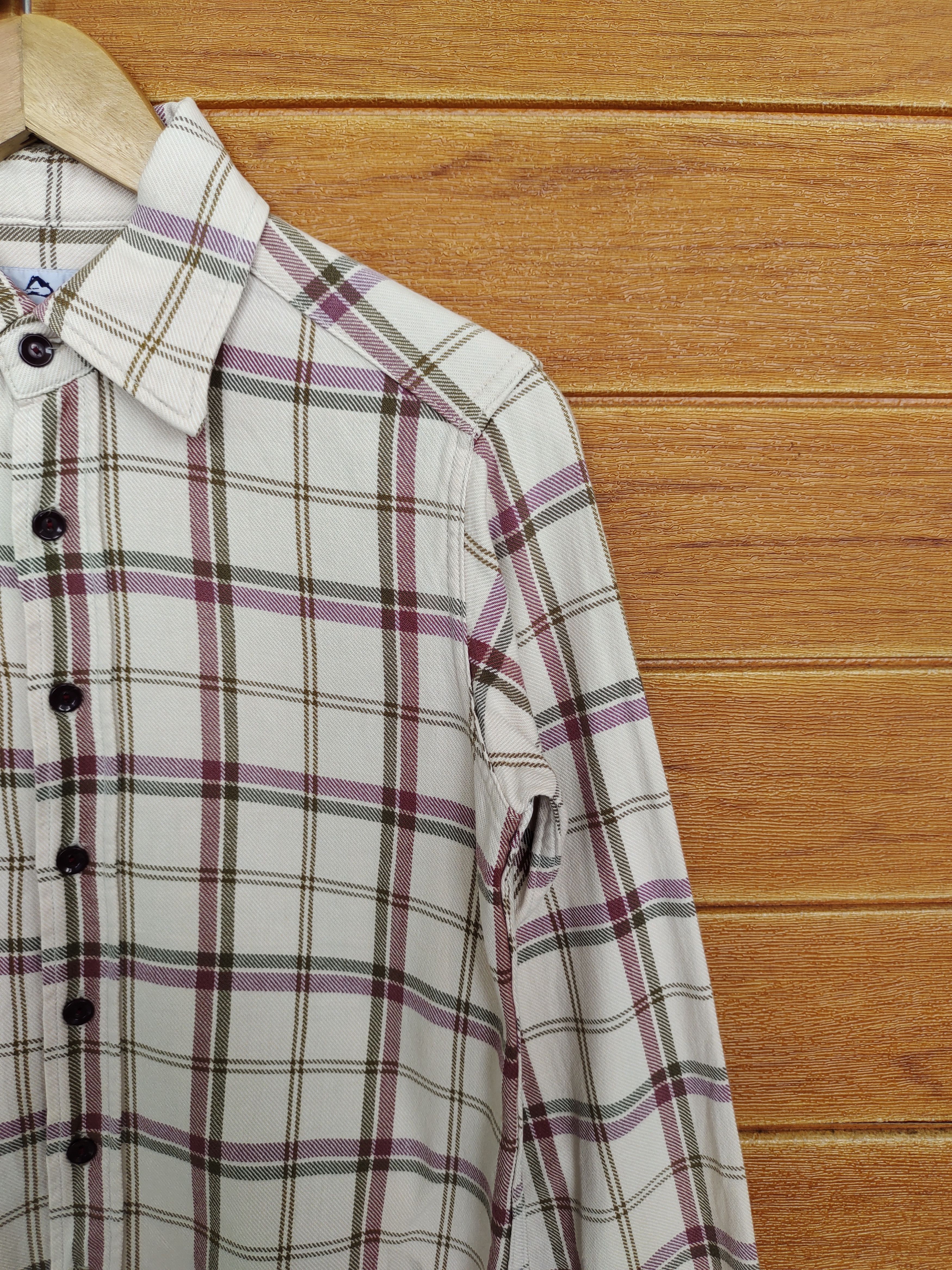 Hysteric Glamour Vintage HYSTERIC GLAMOUR Japan Checkered Plaid Flannel Shirt Size M / US 6-8 / IT 42-44 - 3 Thumbnail
