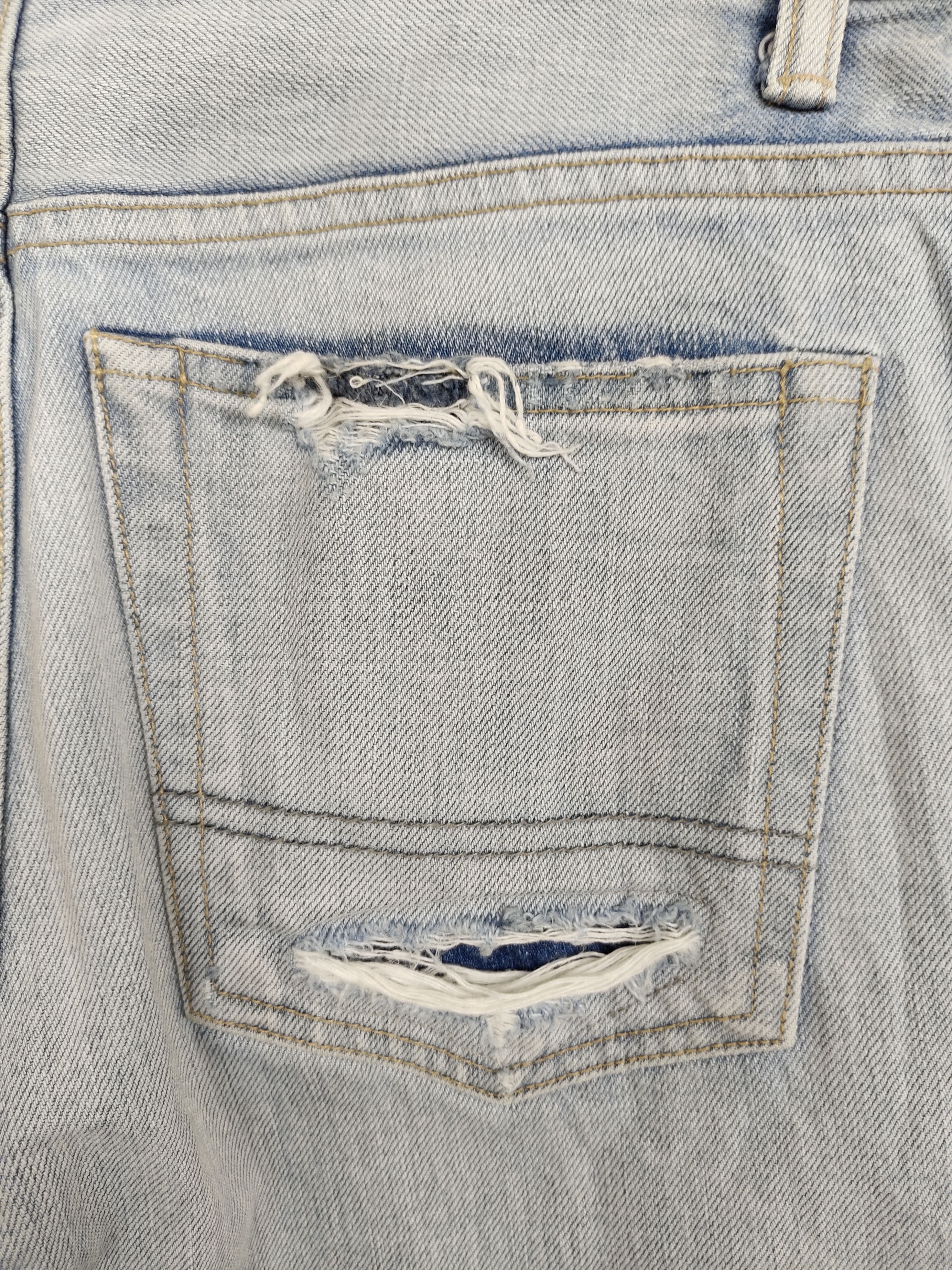 Tomorrowland TOMORROWLAND X MACPHEE Distressed Denim Pants Size US 29 - 15 Thumbnail