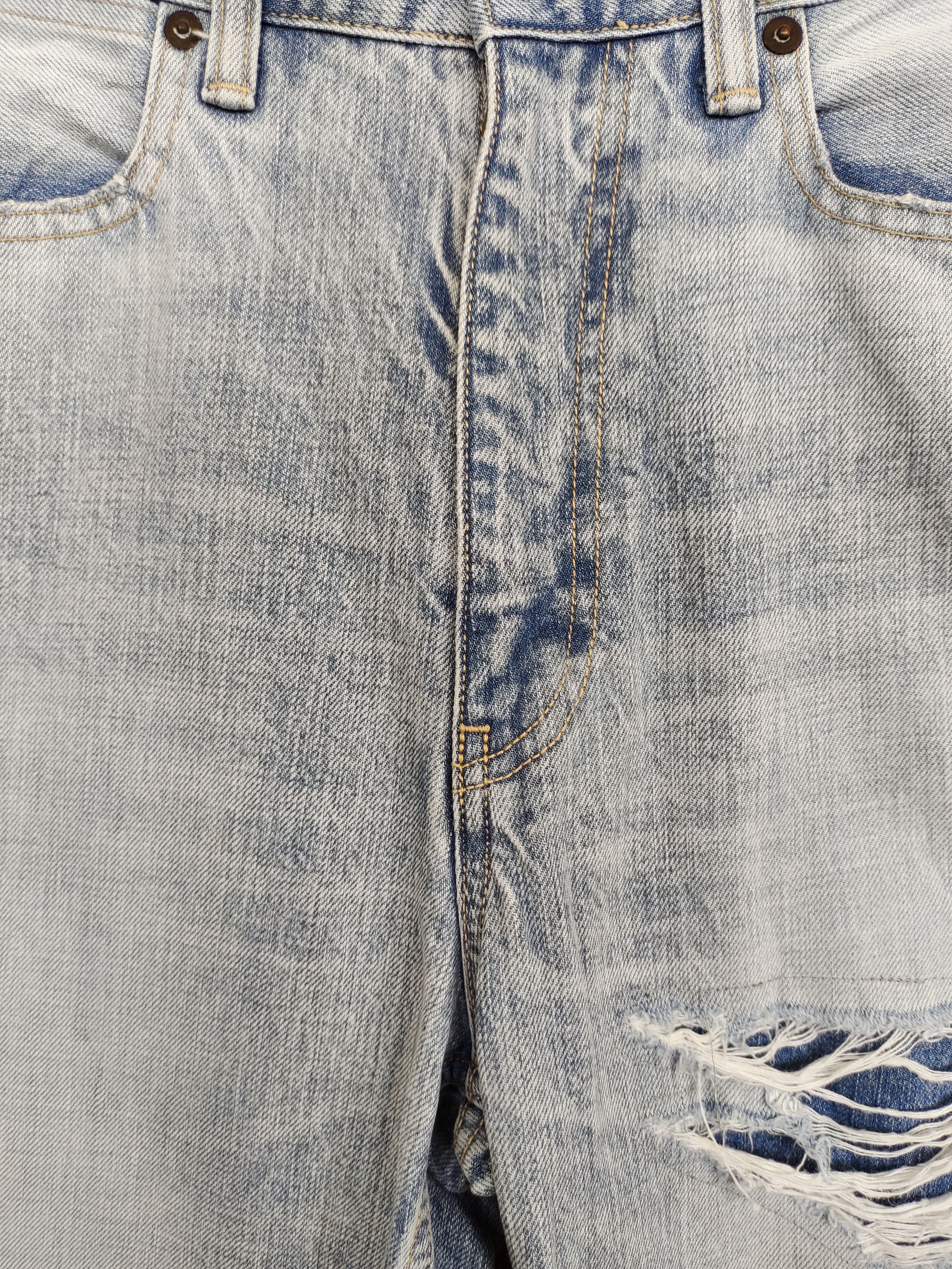 Tomorrowland TOMORROWLAND X MACPHEE Distressed Denim Pants Size US 29 - 8 Thumbnail