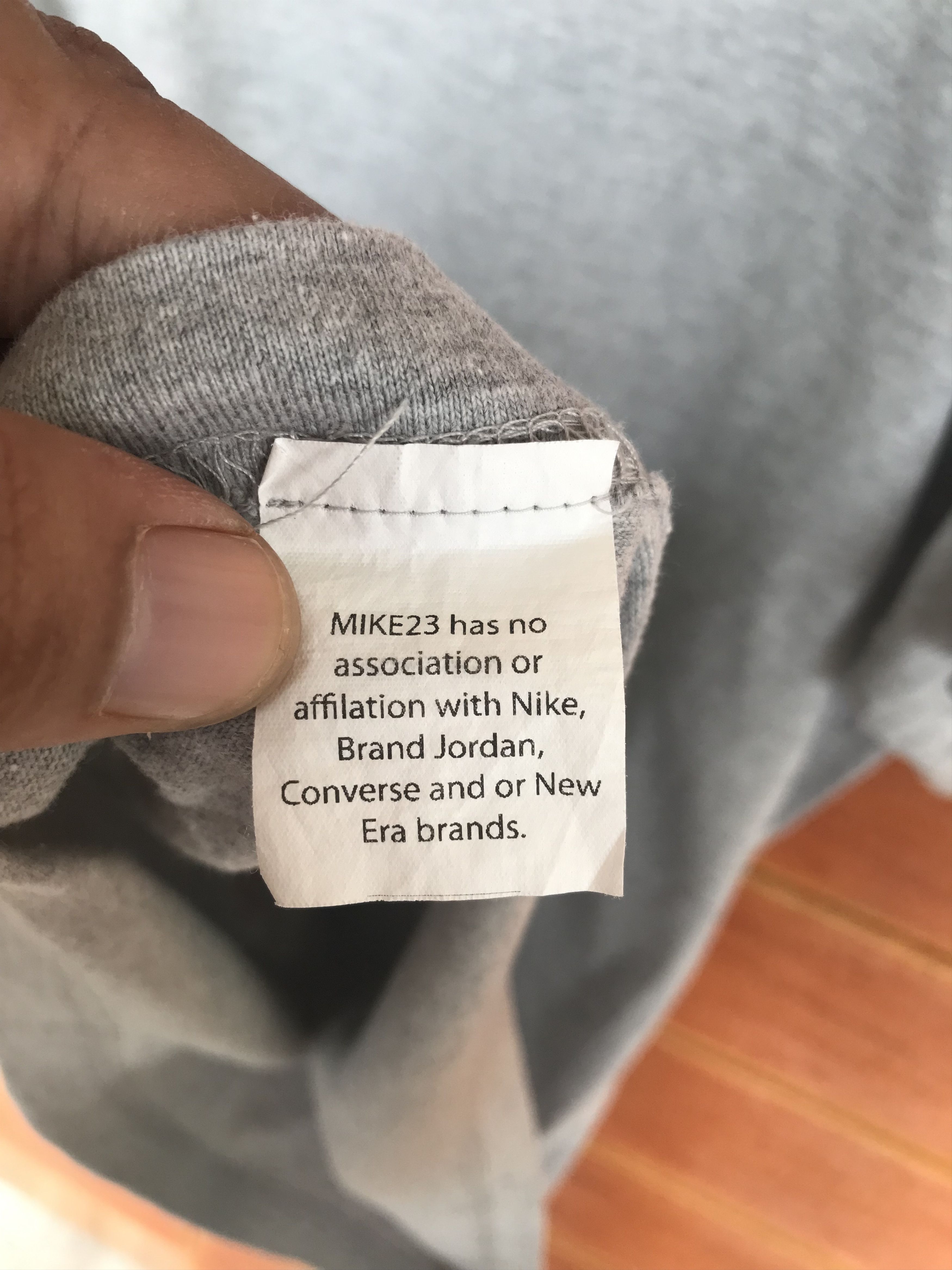 Vintage MIKE Born In Brooklyn photo Print T-Shirt Size US L / EU 52-54 / 3 - 5 Thumbnail