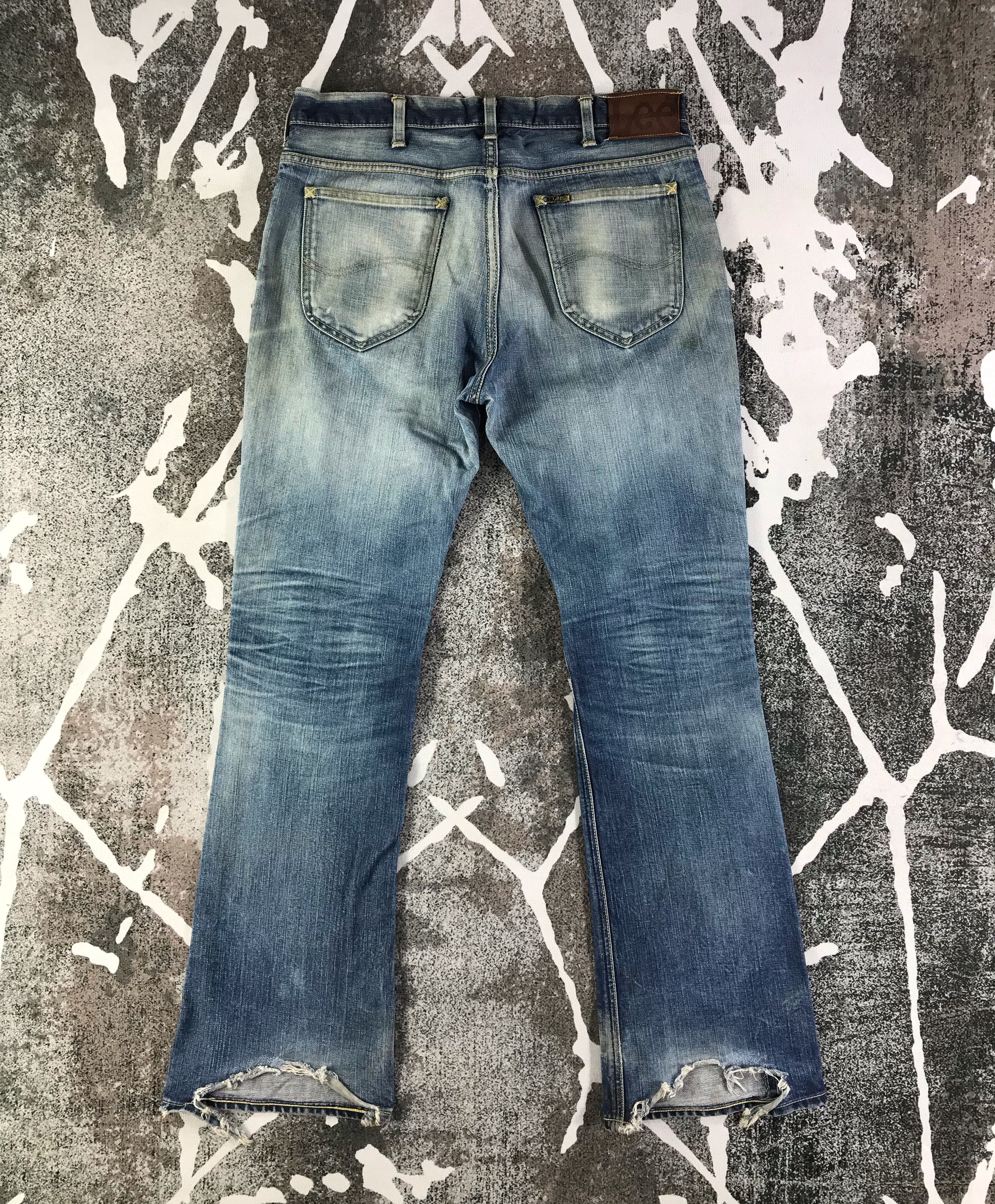 Japanese Brand × Lee Lee Riders Jeans Faded Blue Flare Denim KJ1899 Size US 34 / EU 50 - 2 Thumbnail