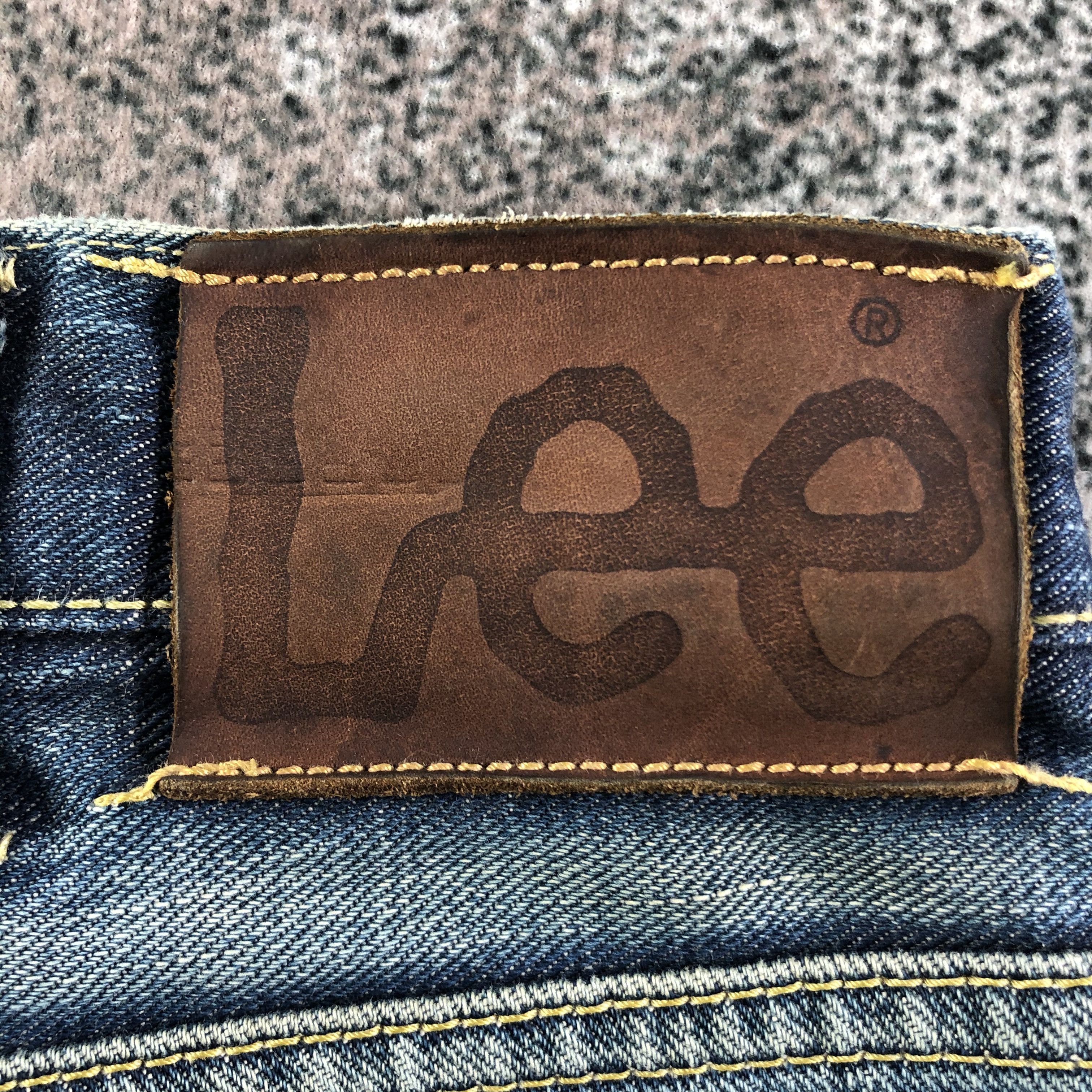 Japanese Brand × Lee Lee Riders Jeans Faded Blue Flare Denim KJ1899 Size US 34 / EU 50 - 6 Thumbnail