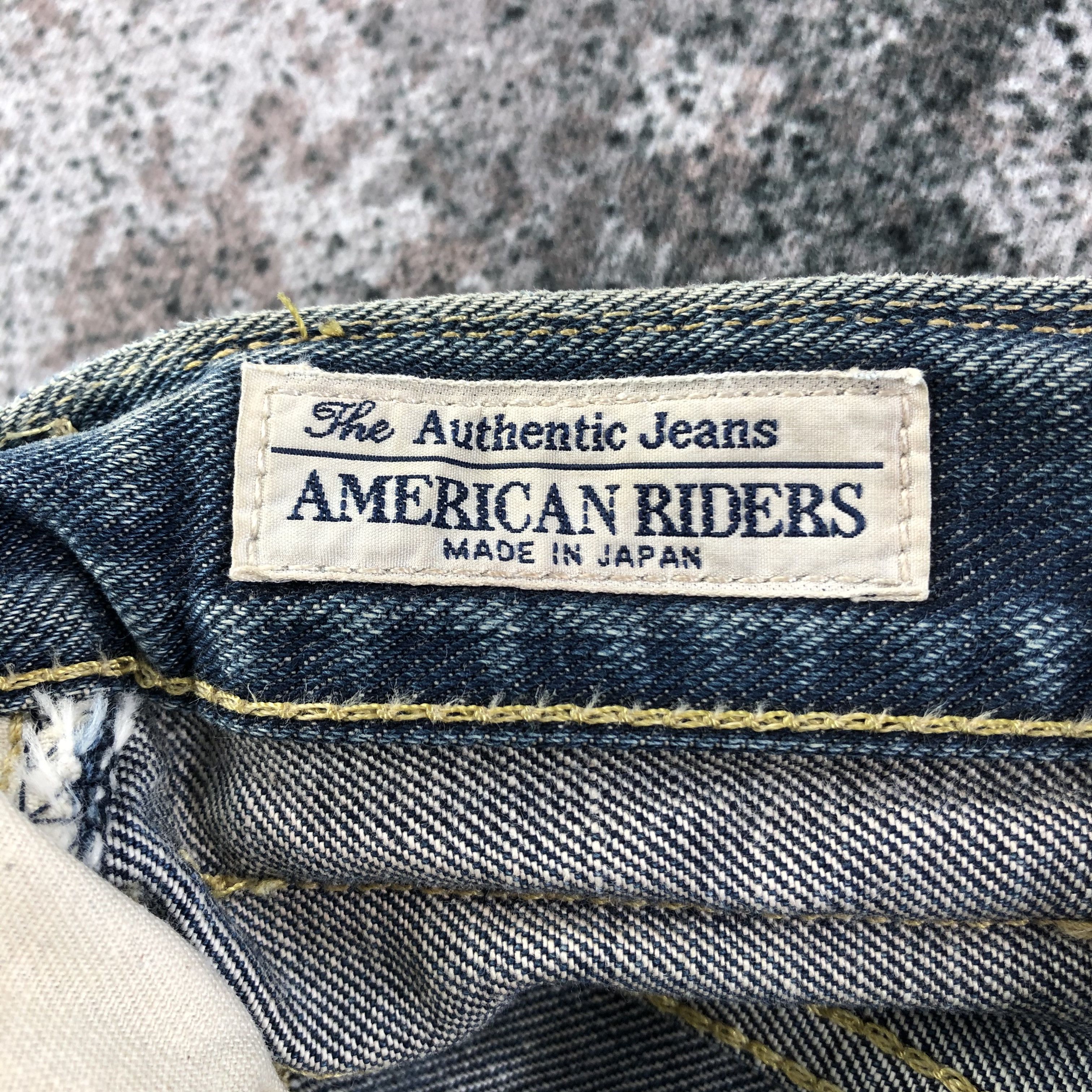 Japanese Brand × Lee Lee Riders Jeans Faded Blue Flare Denim KJ1899 Size US 34 / EU 50 - 12 Thumbnail
