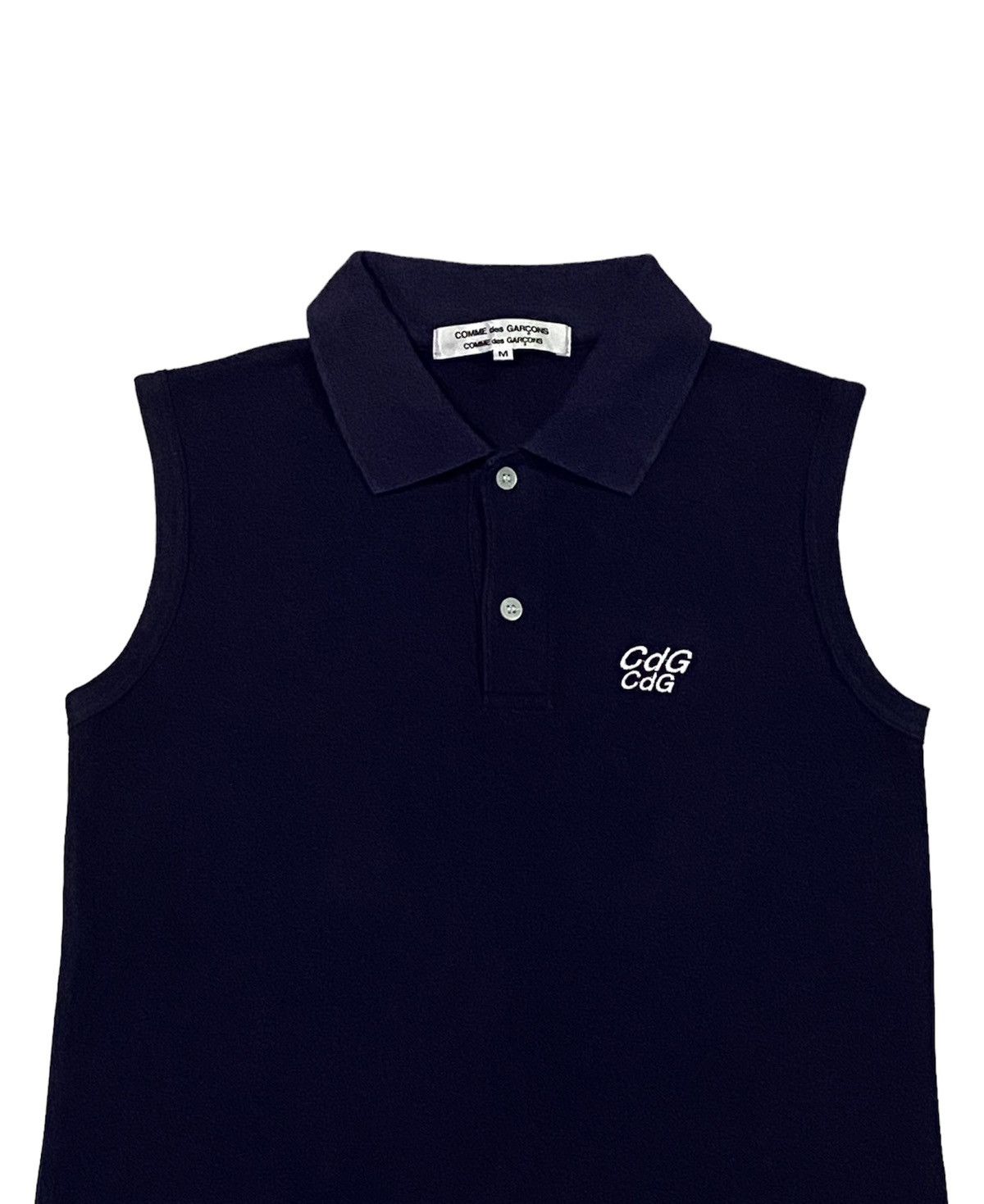 Comme des Garcons Comme Des Garçons Sleevess Heritage Polo Shirt Size M / US 6-8 / IT 42-44 - 11 Thumbnail