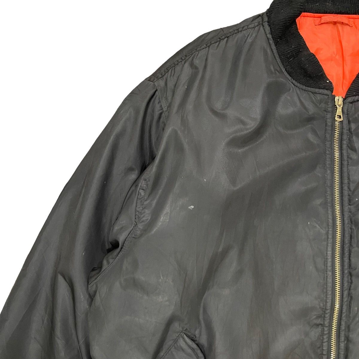 Japanese Brand × Vintage Vintage MA-1 Air Force Kanye West Outfit Bomber Jacket Size US XL / EU 56 / 4 - 6 Thumbnail