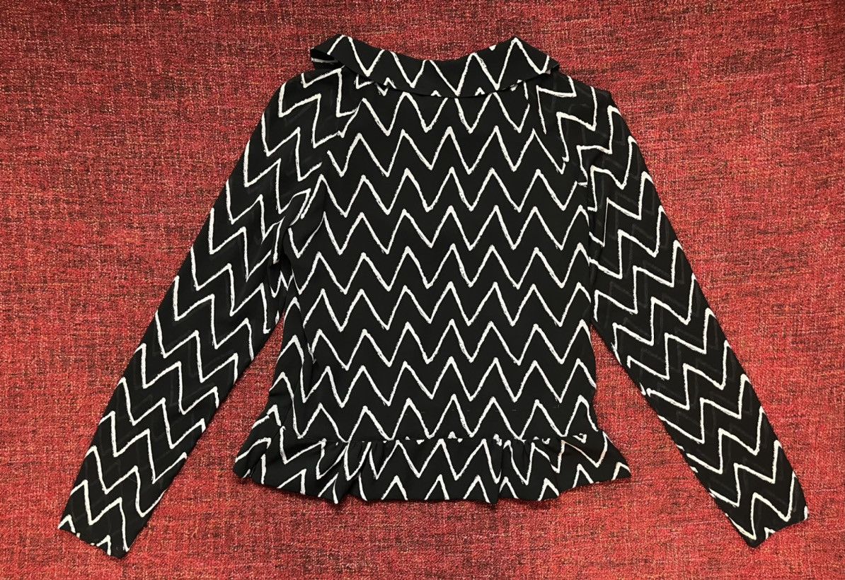Impulse × Karl Lagerfeld × Vintage Karl Lagerfeld 2000s archive vintage blouse Size L / US 10 / IT 46 - 2 Thumbnail