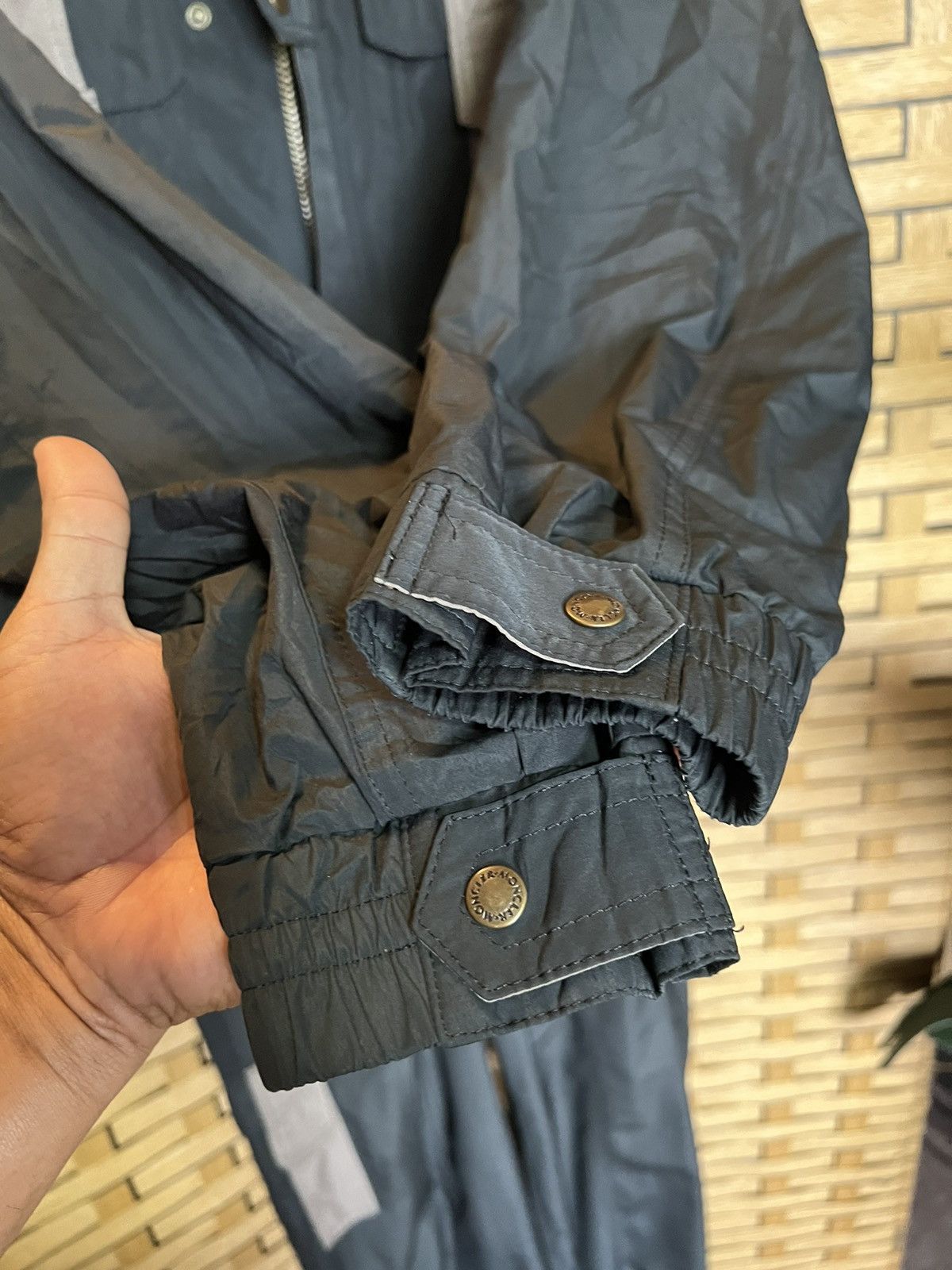 Asics × Moncler Vintage Moncler by Asics Coverall with Hoodie Size US 30 / EU 46 - 7 Thumbnail