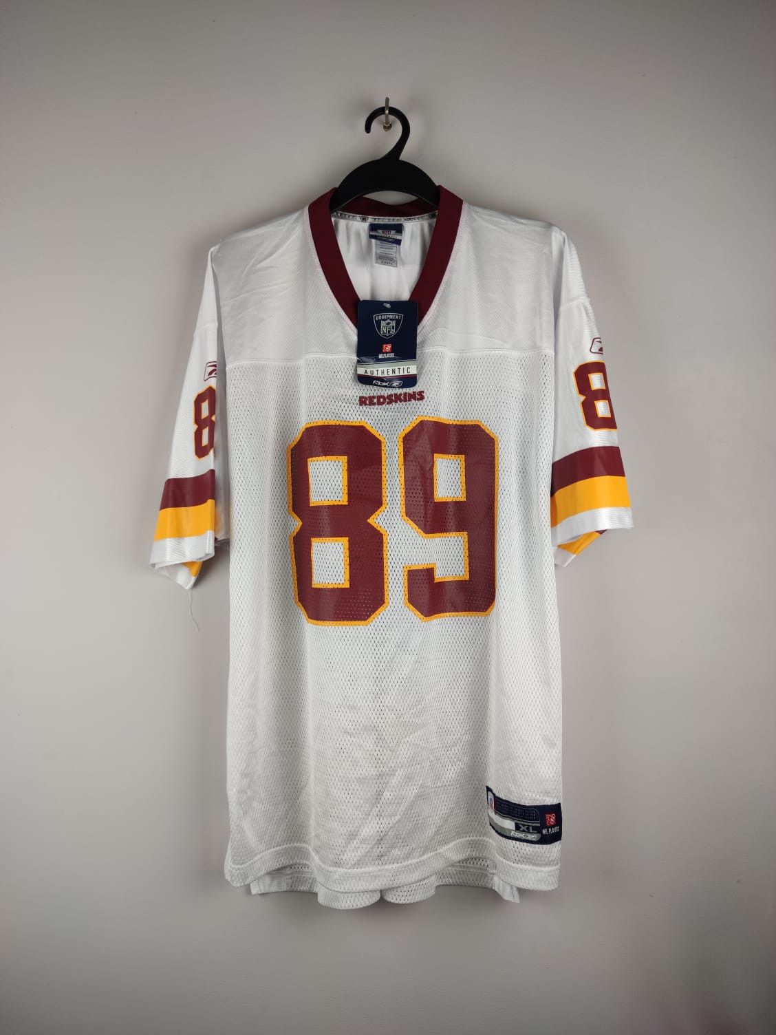 Santana Moss 89 Washington Burgundy Football Jersey — BORIZ