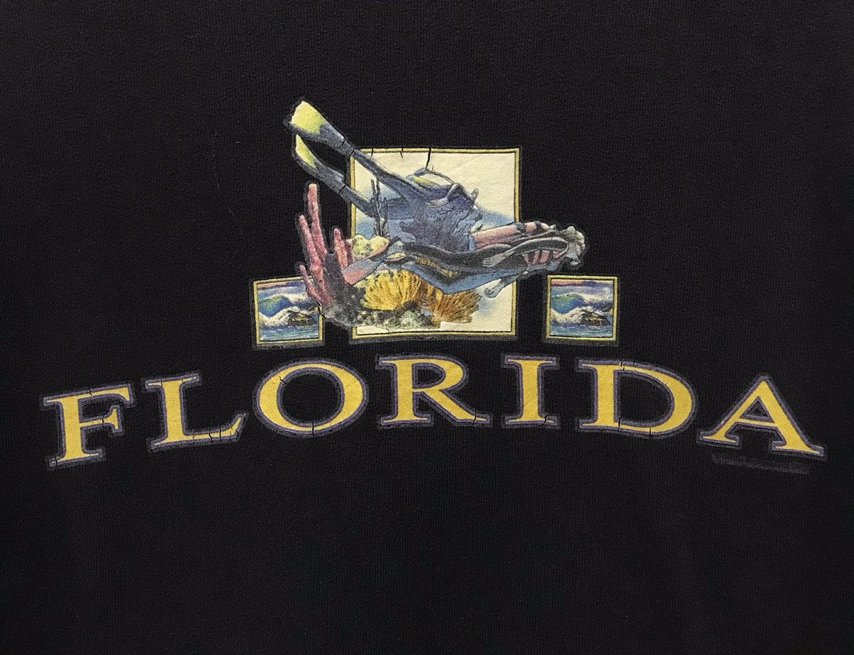 Vintage VINTAGE FLORIDA ULTRA COTTON HEAVY WEIGHTSWEATSHIRT Size US L / EU 52-54 / 3 - 3 Thumbnail