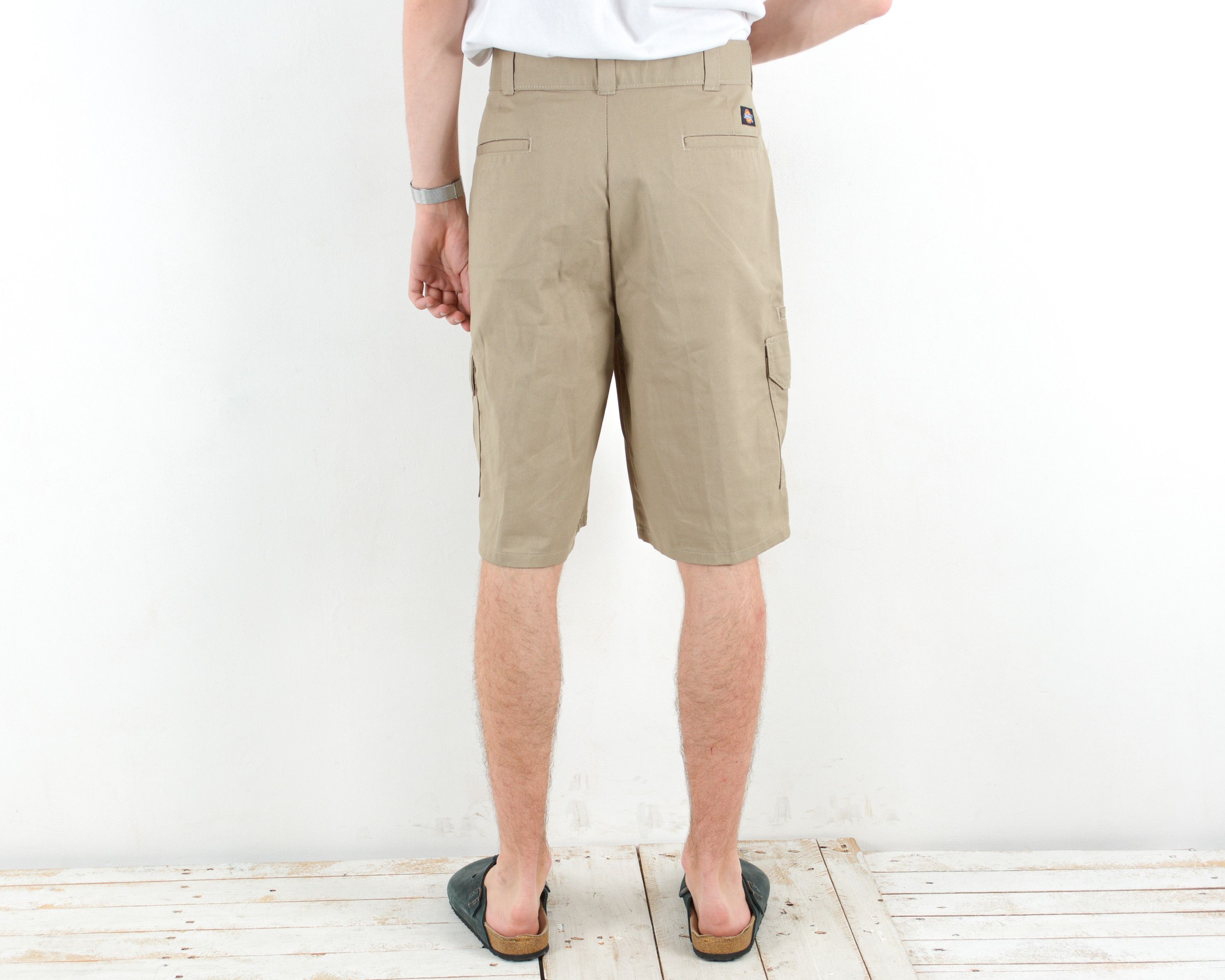 Dickies Beige W36 Relaxed Fit Cargo Work Shorts Worker Combats Size US 36 / EU 52 - 4 Thumbnail