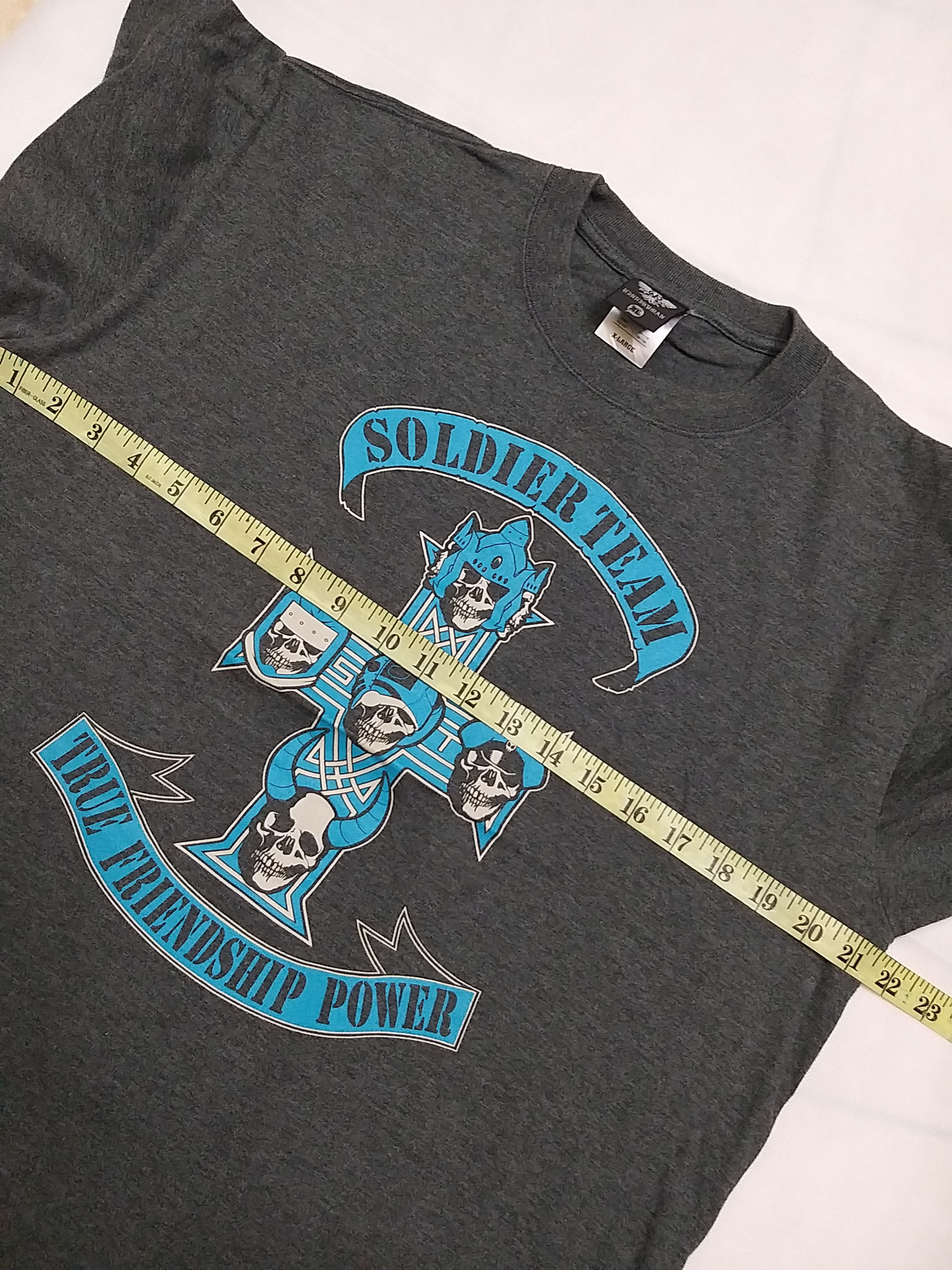 Anime ANIME KINNIKUMAN "SOLDIER TEAM"MUSCLE APPAREL T SHIRT Size US L / EU 52-54 / 3 - 6 Thumbnail