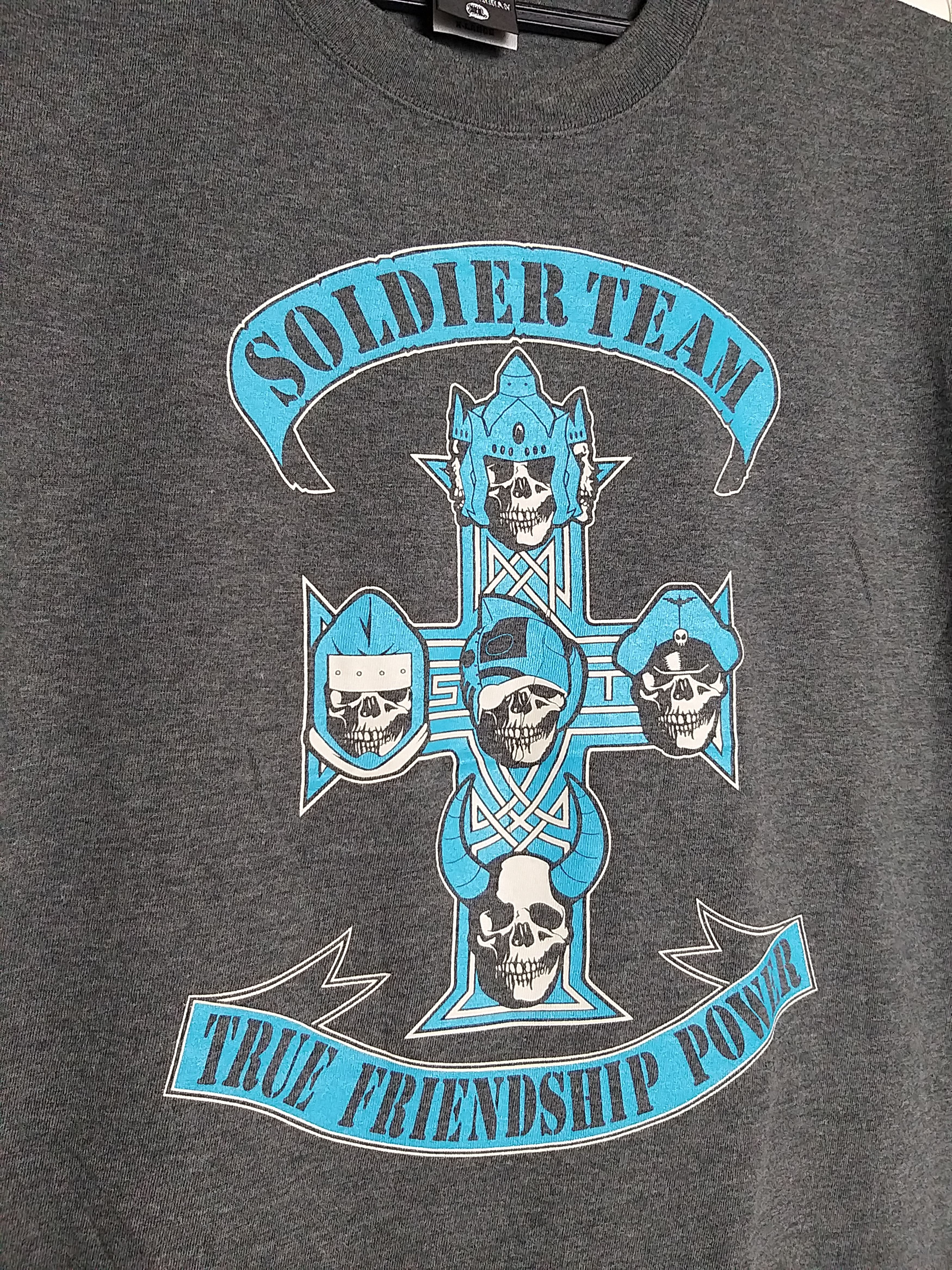 Anime ANIME KINNIKUMAN "SOLDIER TEAM"MUSCLE APPAREL T SHIRT Size US L / EU 52-54 / 3 - 1 Thumbnail
