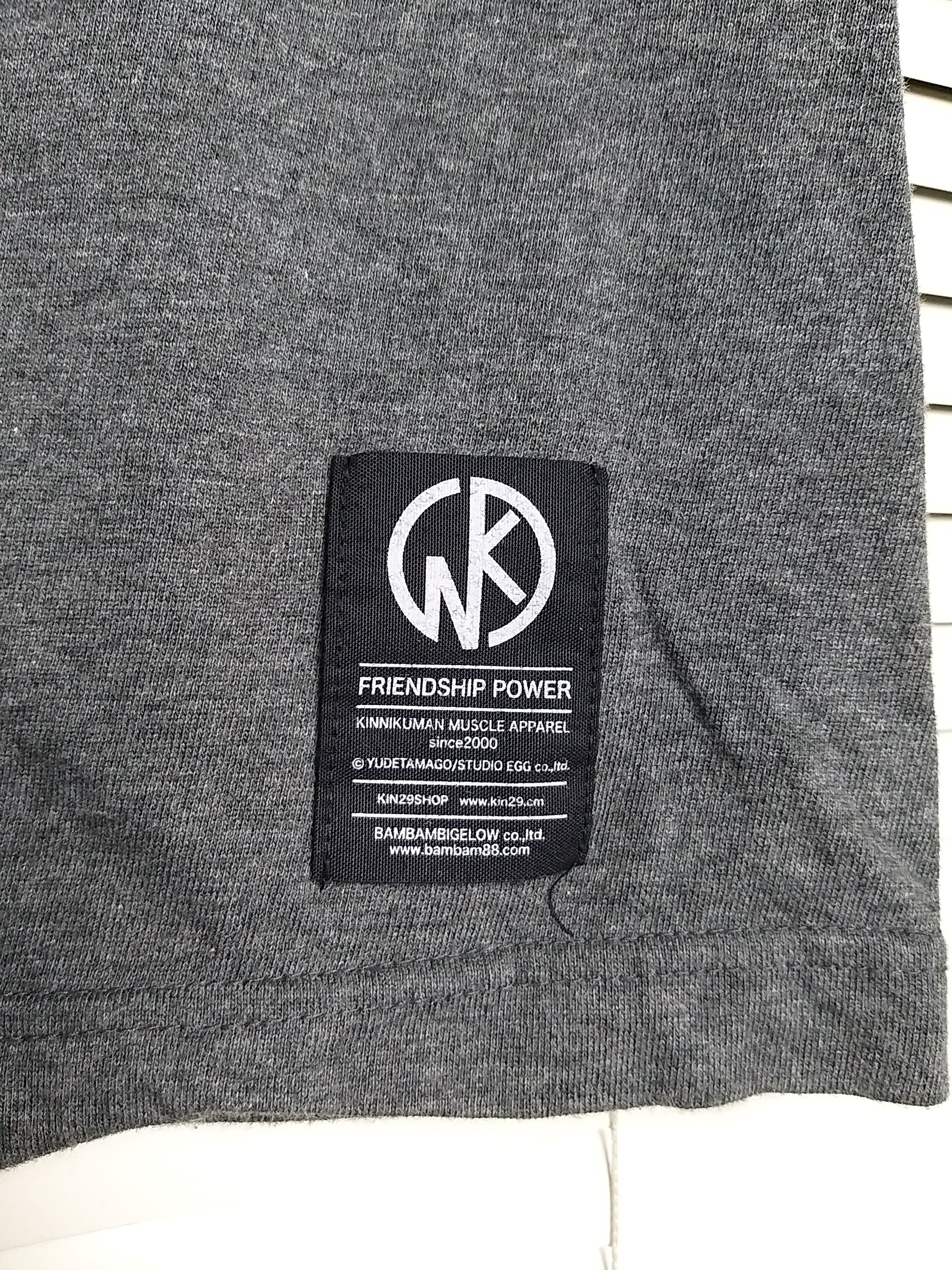 Anime ANIME KINNIKUMAN "SOLDIER TEAM"MUSCLE APPAREL T SHIRT Size US L / EU 52-54 / 3 - 5 Thumbnail