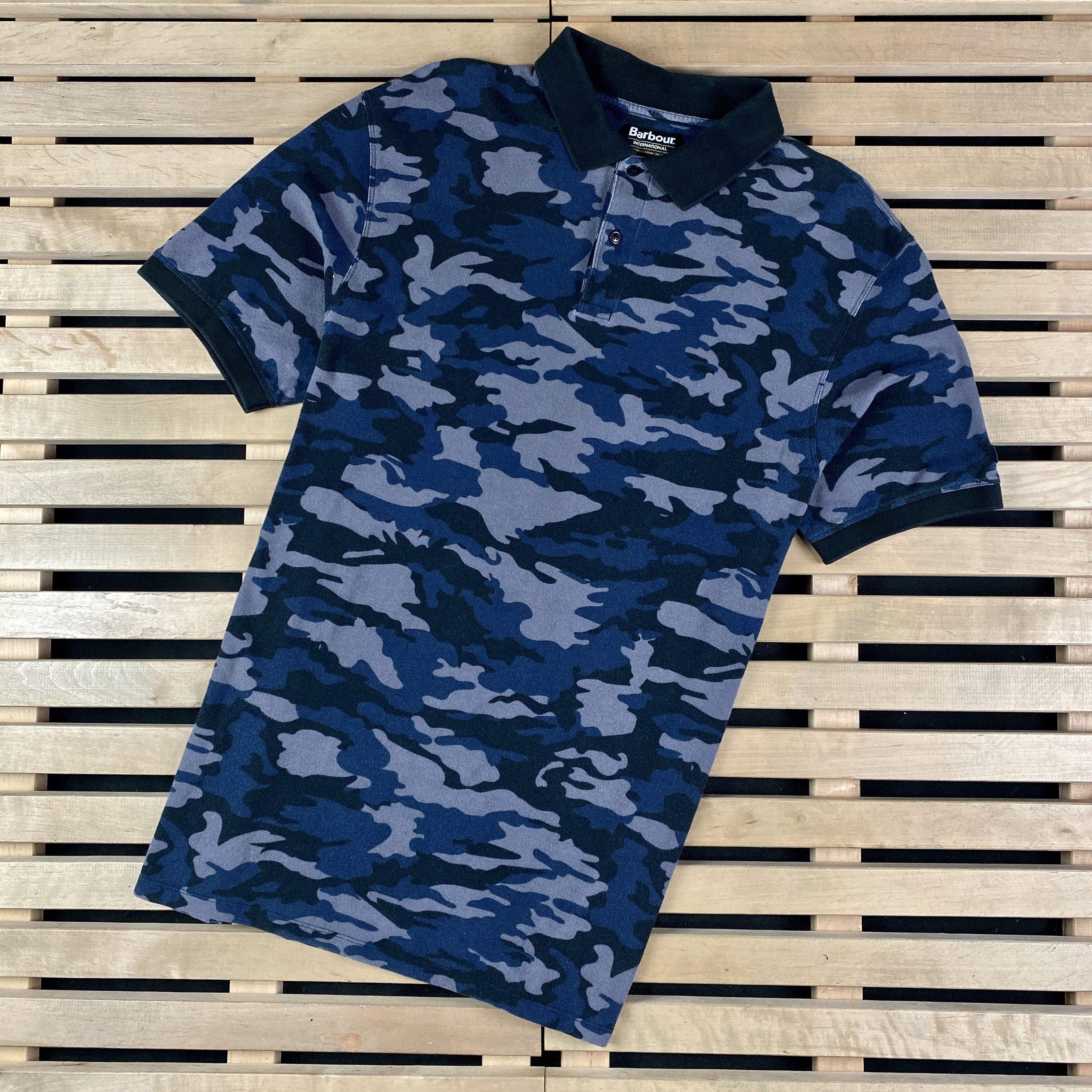 Barbour Mens Polo T-Shirt Barbour Size XL Size US XL / EU 56 / 4 - 1 Thumbnail