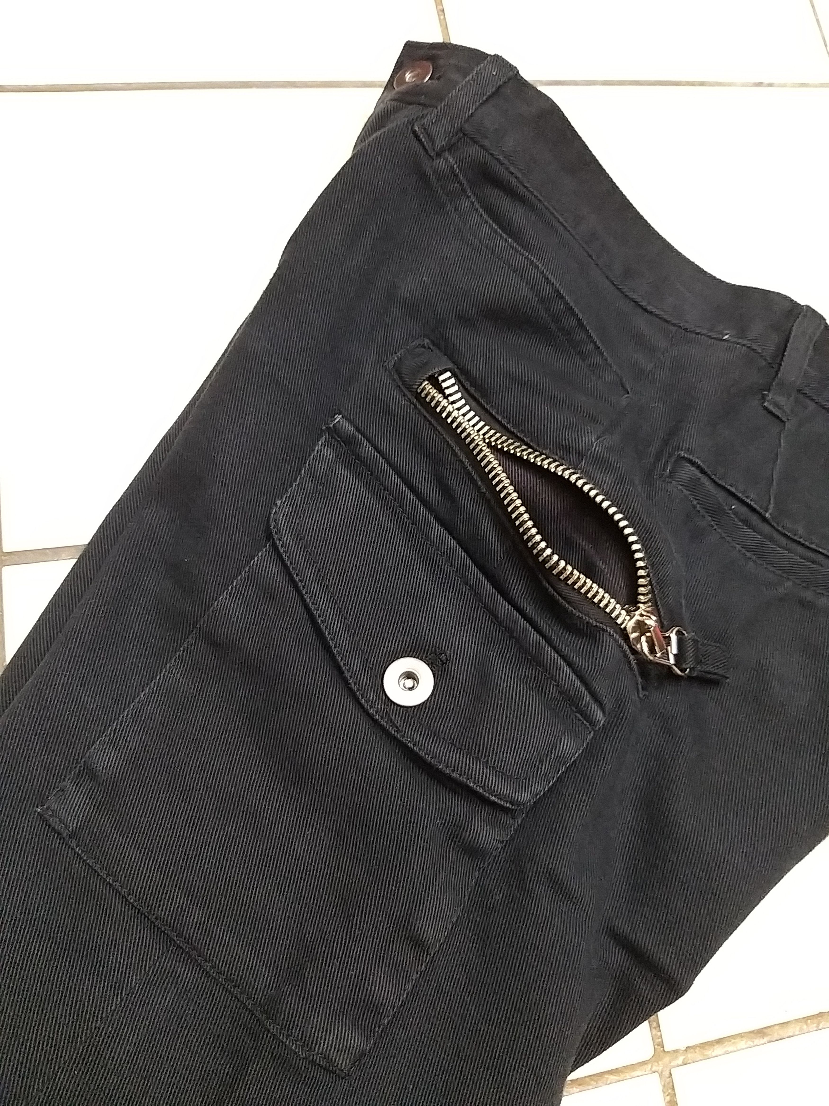 Japanese Brand SICK🔥NANO UNIVERSE "GROUND FLOOR"MULTIPOCKET SKINNY JEANS Size US 30 / EU 46 - 7 Thumbnail