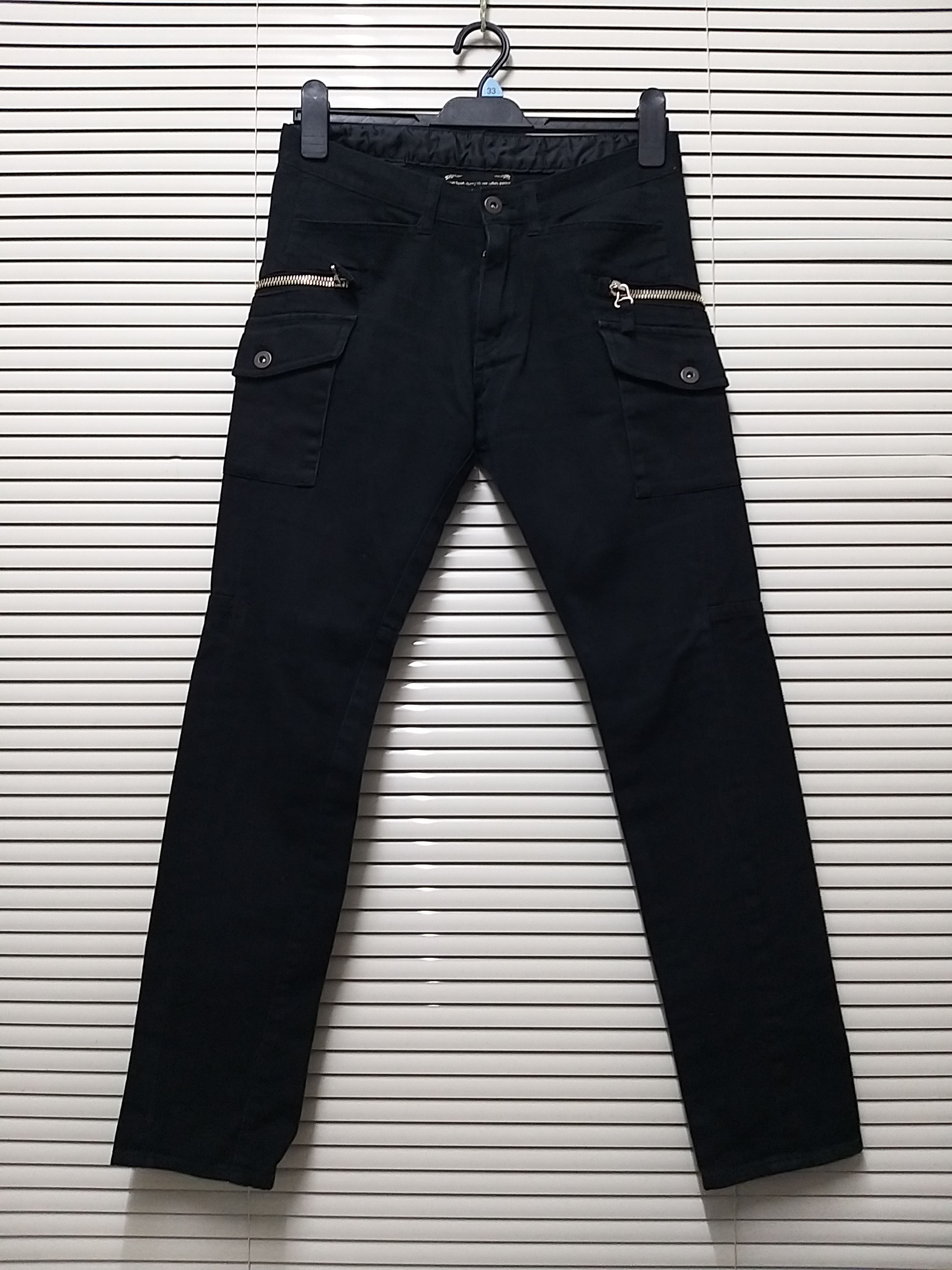 Japanese Brand SICK🔥NANO UNIVERSE "GROUND FLOOR"MULTIPOCKET SKINNY JEANS Size US 30 / EU 46 - 1 Thumbnail