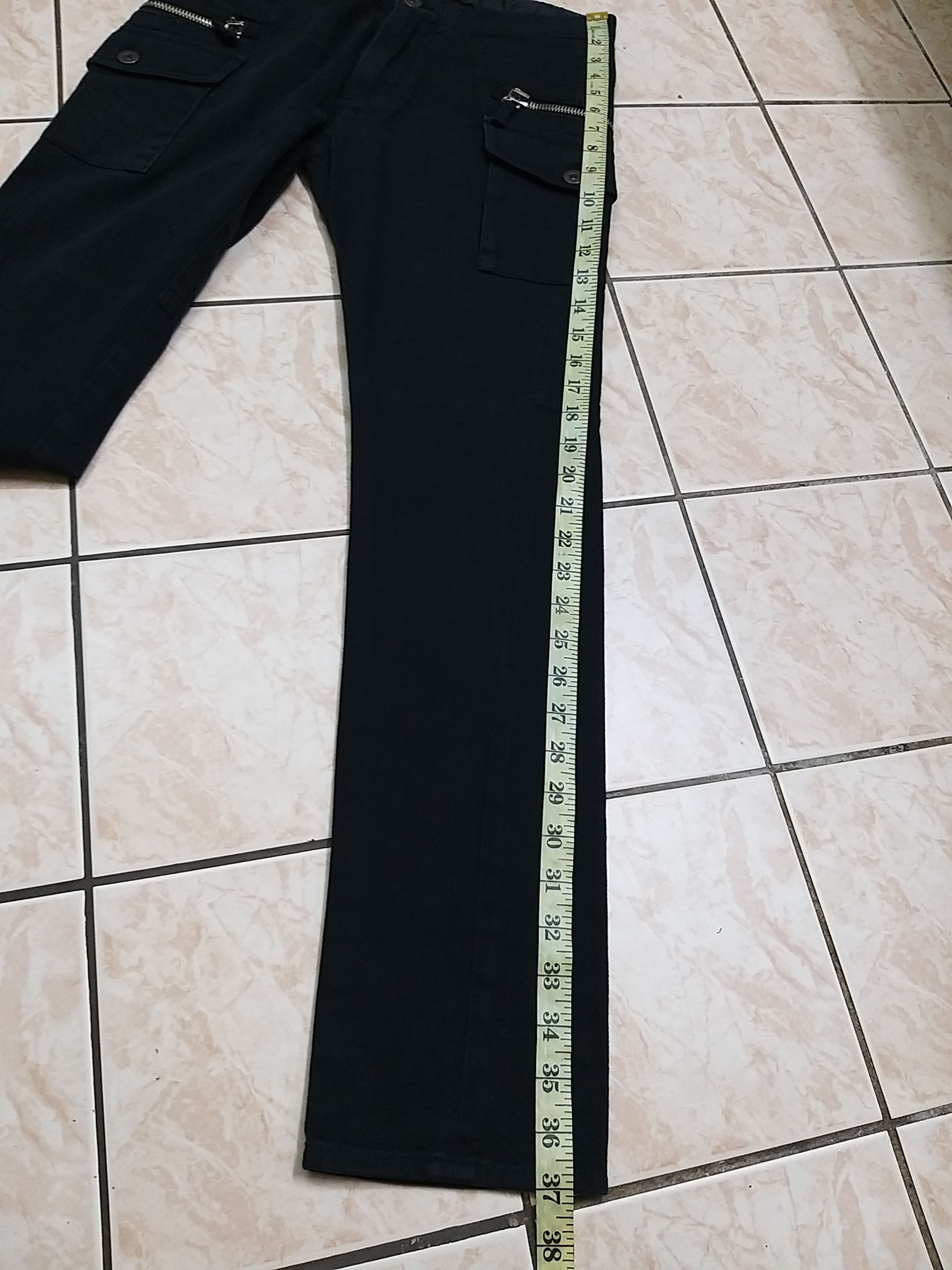 Japanese Brand SICK🔥NANO UNIVERSE "GROUND FLOOR"MULTIPOCKET SKINNY JEANS Size US 30 / EU 46 - 12 Thumbnail