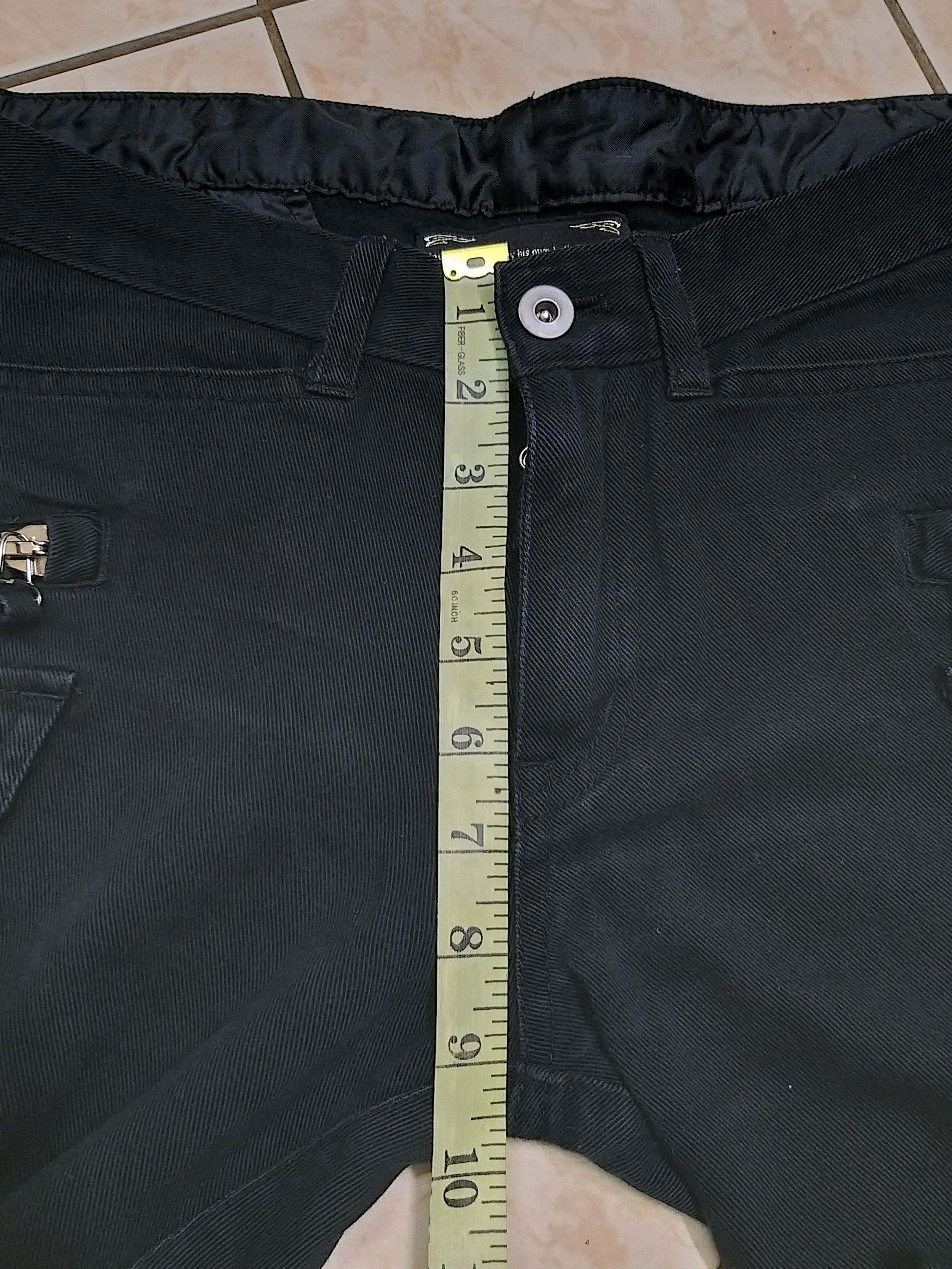 Japanese Brand SICK🔥NANO UNIVERSE "GROUND FLOOR"MULTIPOCKET SKINNY JEANS Size US 30 / EU 46 - 10 Thumbnail