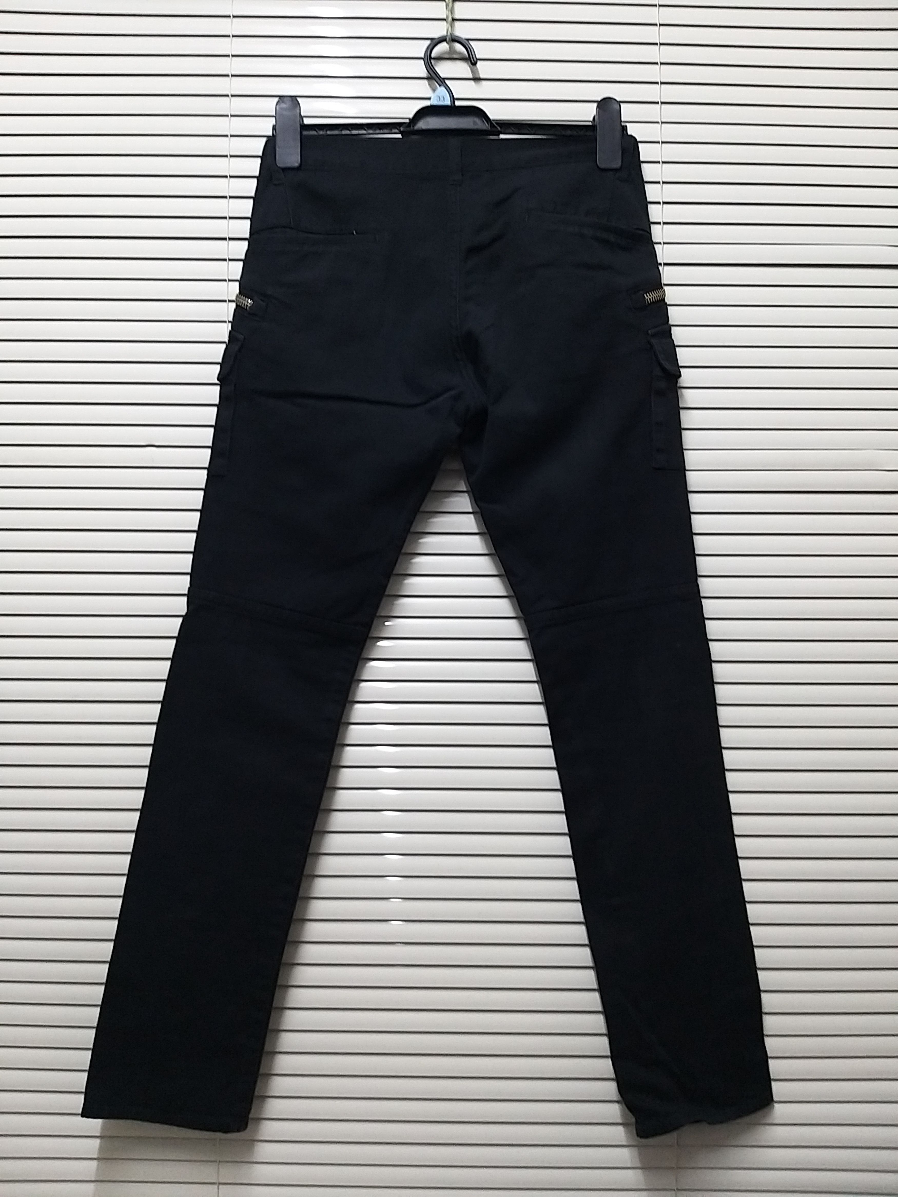 Japanese Brand SICK🔥NANO UNIVERSE "GROUND FLOOR"MULTIPOCKET SKINNY JEANS Size US 30 / EU 46 - 2 Thumbnail