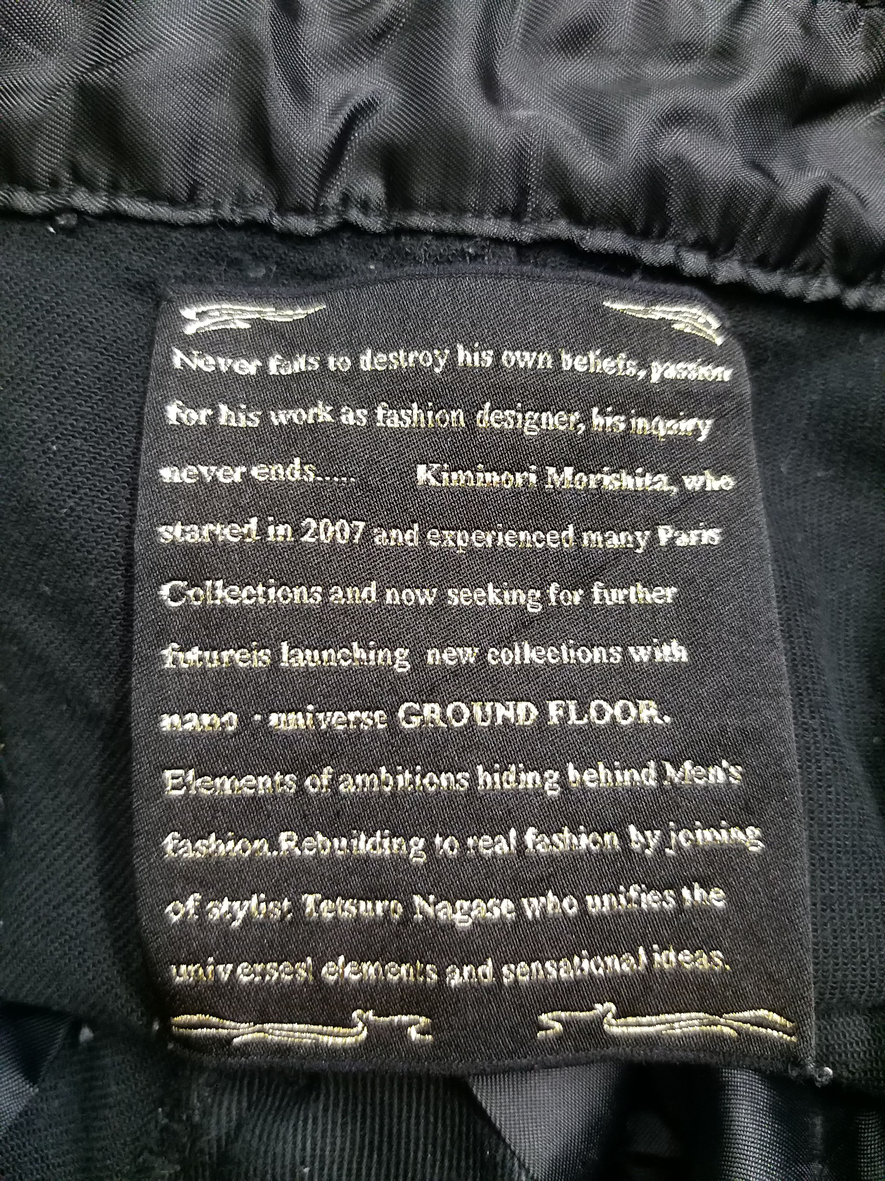 Japanese Brand SICK🔥NANO UNIVERSE "GROUND FLOOR"MULTIPOCKET SKINNY JEANS Size US 30 / EU 46 - 15 Thumbnail