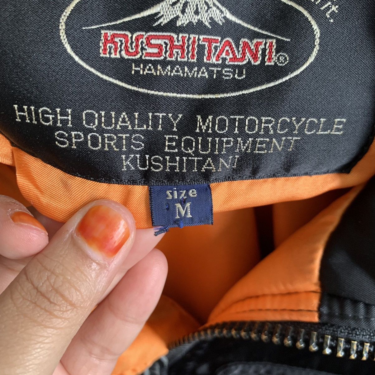 Sports Specialties Vintage Kushitani Motorcycle Bomber Jacket Size US M / EU 48-50 / 2 - 5 Thumbnail