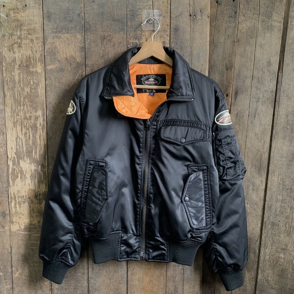 Sports Specialties Vintage Kushitani Motorcycle Bomber Jacket Size US M / EU 48-50 / 2 - 16 Thumbnail