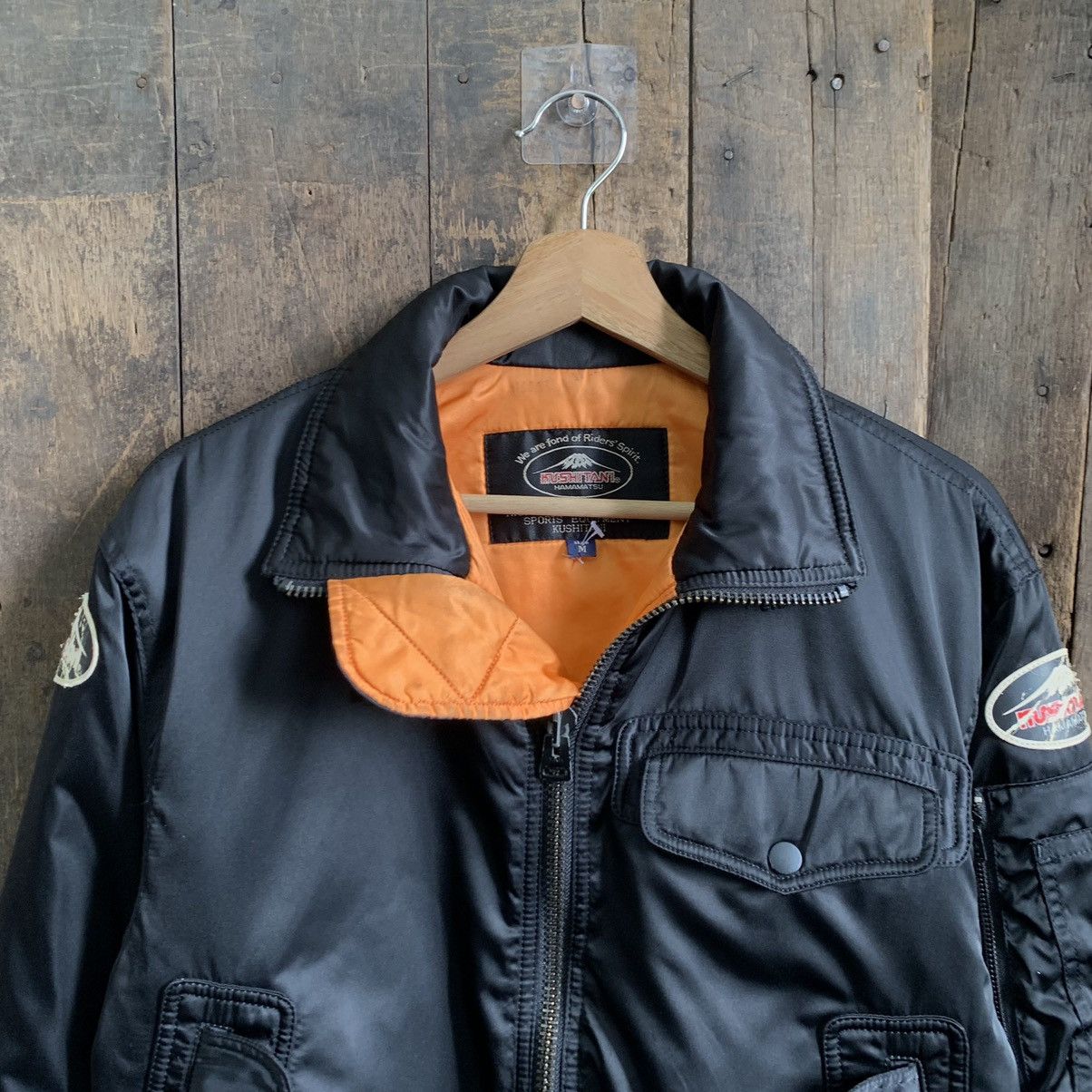 Sports Specialties Vintage Kushitani Motorcycle Bomber Jacket Size US M / EU 48-50 / 2 - 3 Thumbnail