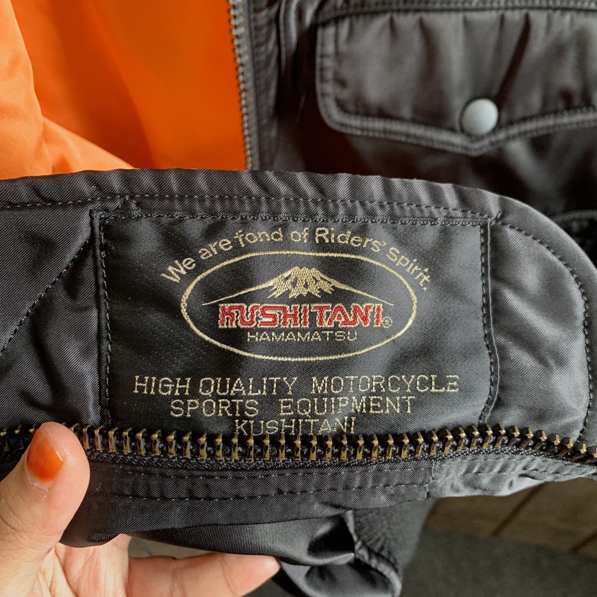 Sports Specialties Vintage Kushitani Motorcycle Bomber Jacket Size US M / EU 48-50 / 2 - 10 Thumbnail