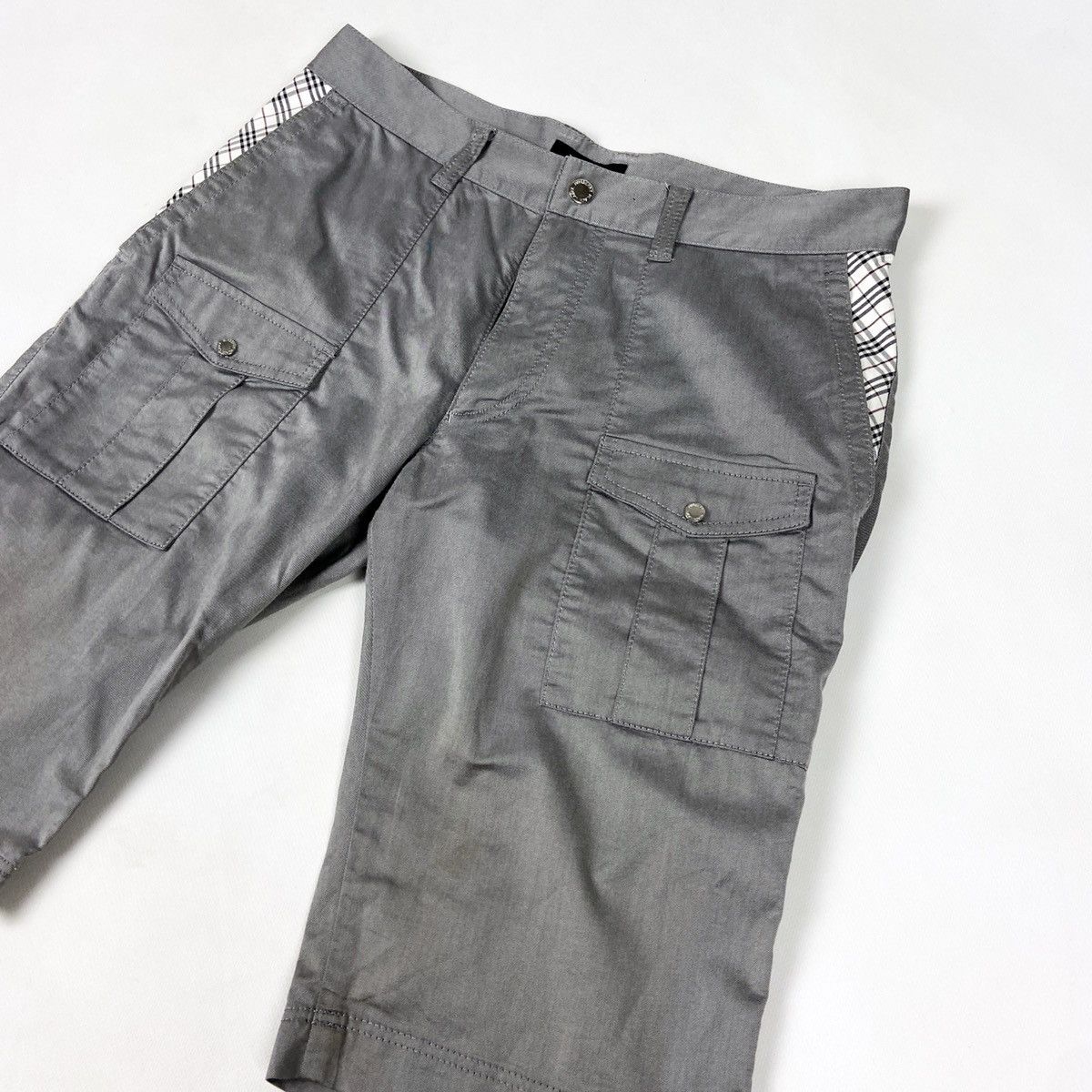 Black Label Burberry Black Label Pocket Shorts size 73 luxury England Size 28" / US 6 / IT 42 - 3 Thumbnail
