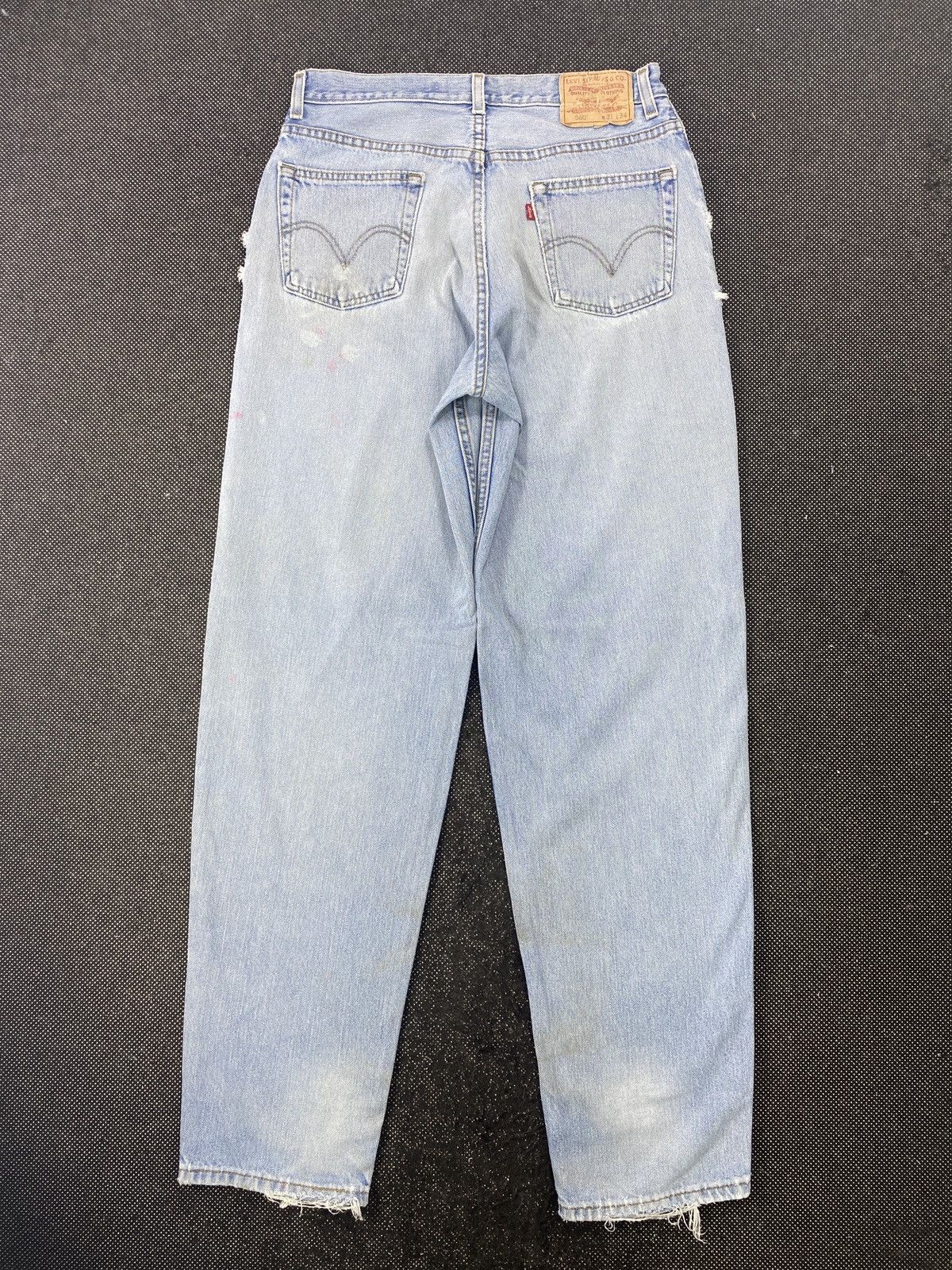 Jean × Levi's × Vintage VINTAGE LEVIS 560 DISTRESSED BLUE WASH JEANS-J524 Size US 32 / EU 48 - 3 Thumbnail
