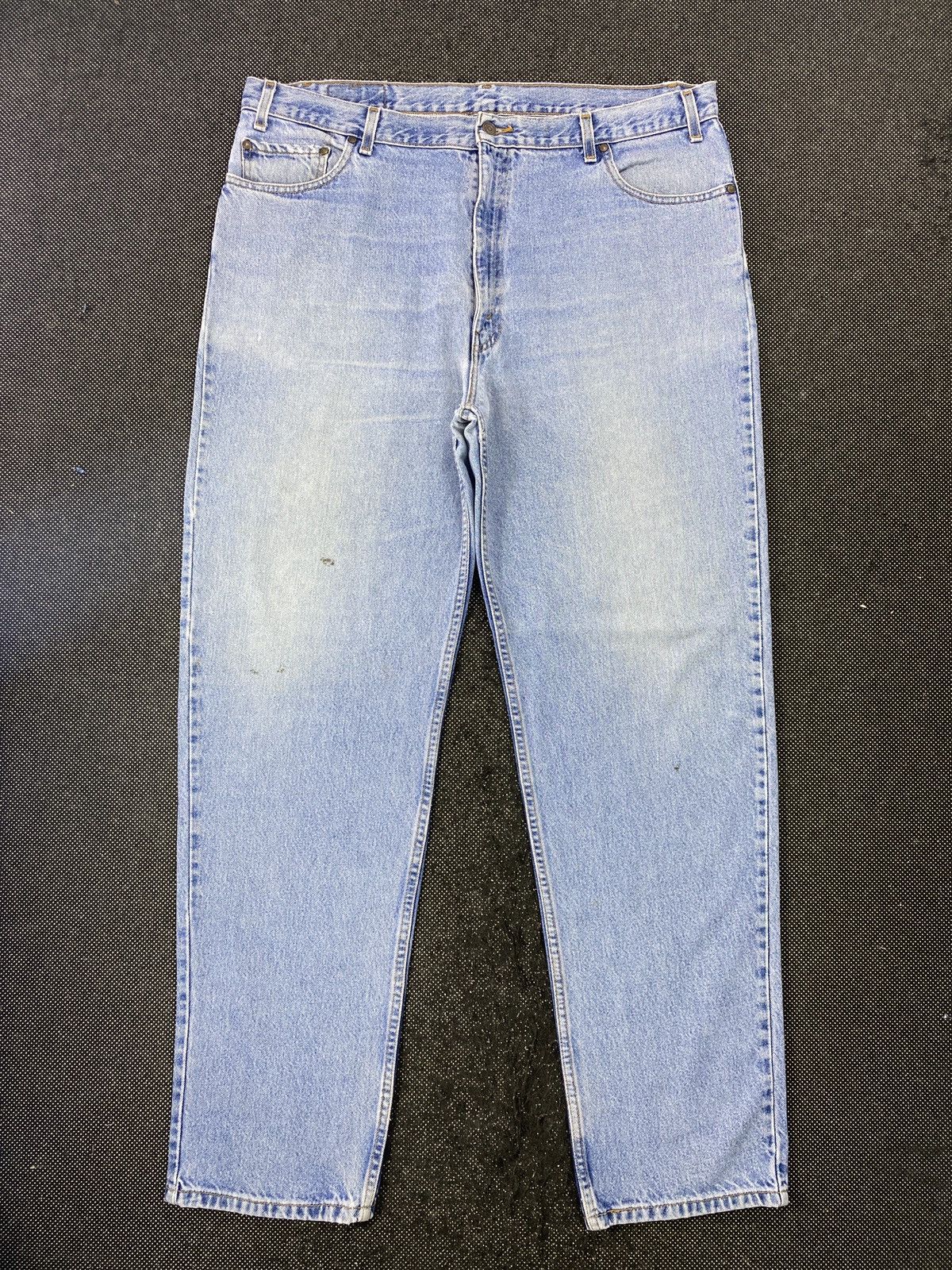 Jean VINTAGE LEVIS 540 BLUE WASH JEANS - J498 Size US 42 / EU 58 - 1 Thumbnail