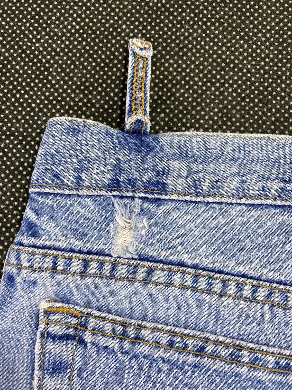 Jean VINTAGE LEVIS 540 BLUE WASH JEANS - J498 Size US 42 / EU 58 - 10 Thumbnail