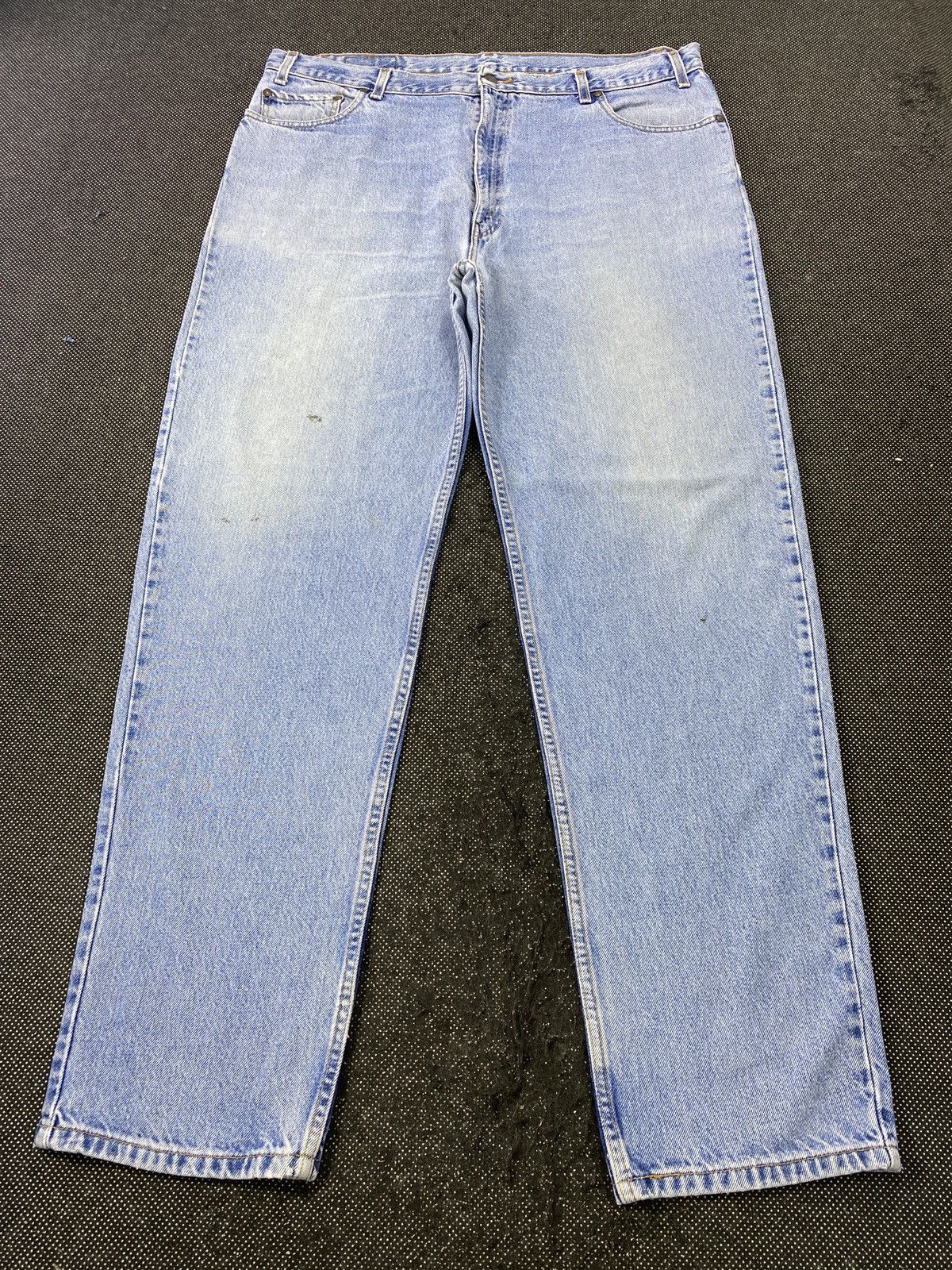 Jean VINTAGE LEVIS 540 BLUE WASH JEANS - J498 Size US 42 / EU 58 - 2 Thumbnail