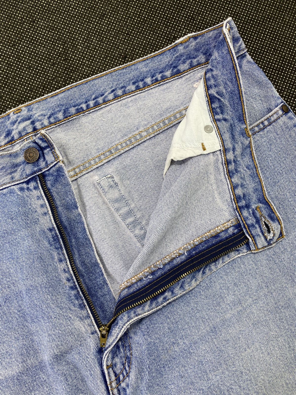 Jean VINTAGE LEVIS 540 BLUE WASH JEANS - J498 Size US 42 / EU 58 - 5 Thumbnail