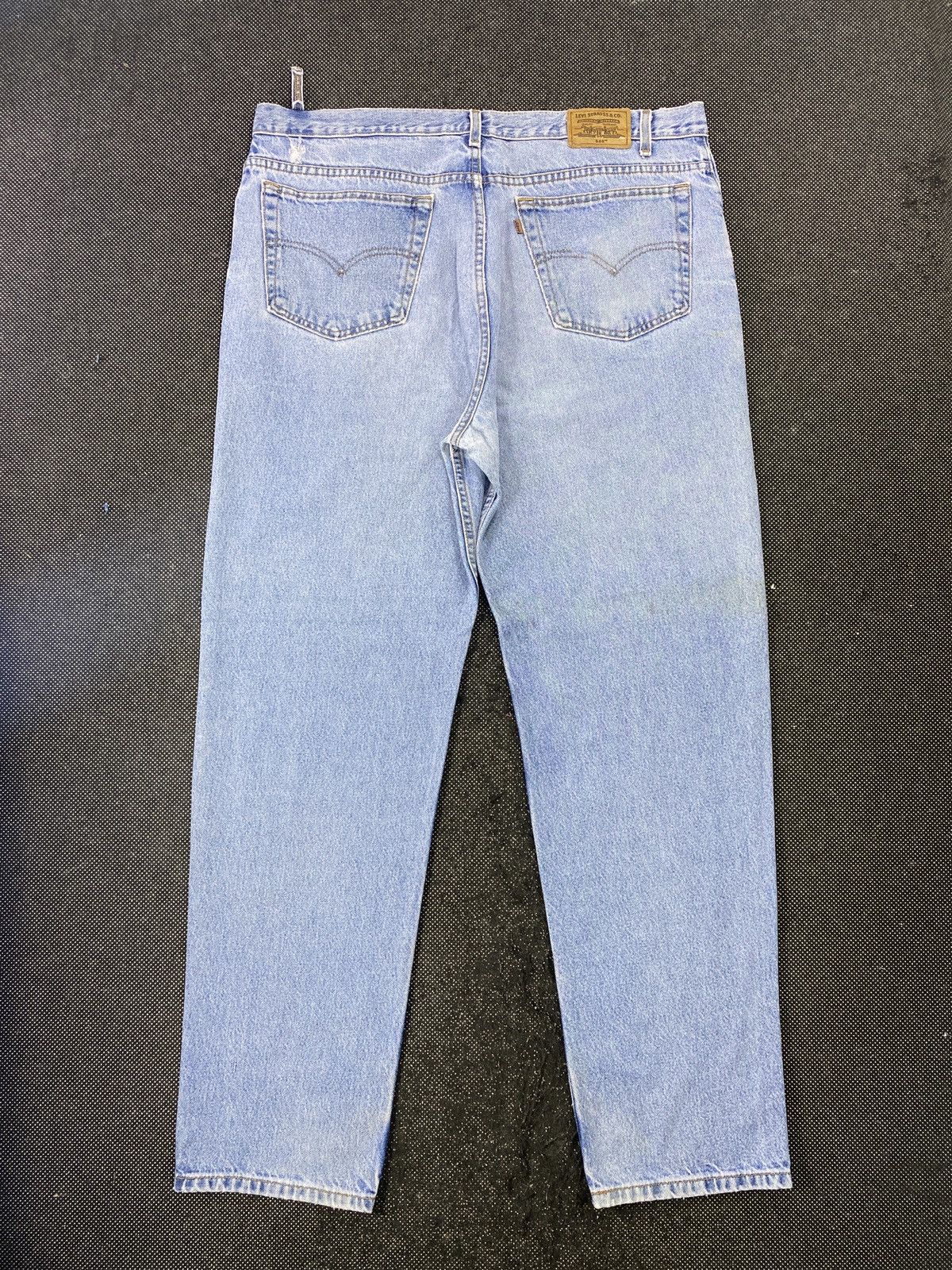 Jean VINTAGE LEVIS 540 BLUE WASH JEANS - J498 Size US 42 / EU 58 - 3 Thumbnail