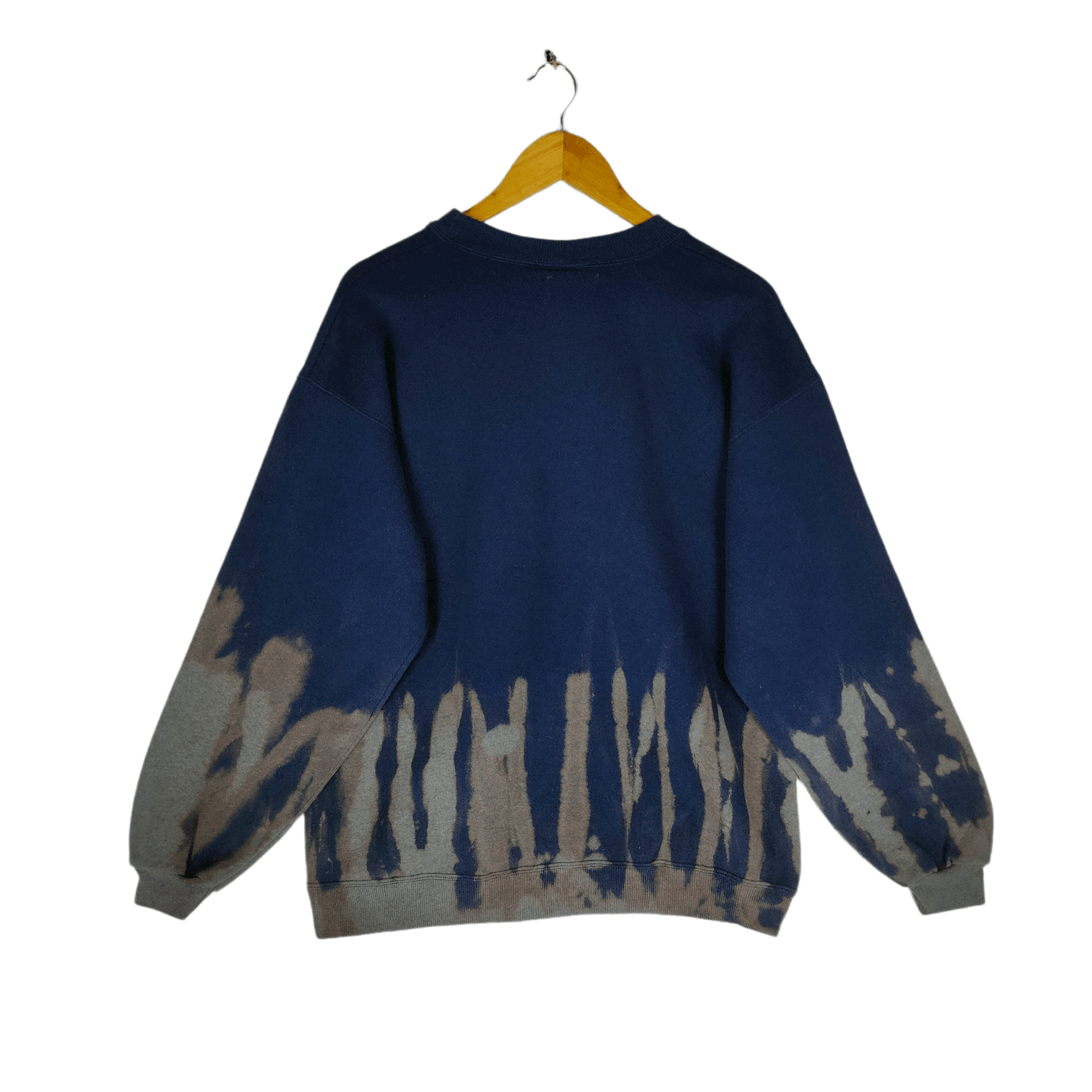 Vintage Vintage 80s DOWS IOWA Spellout Sweatshirt Custom Bleach Size US M / EU 48-50 / 2 - 2 Thumbnail