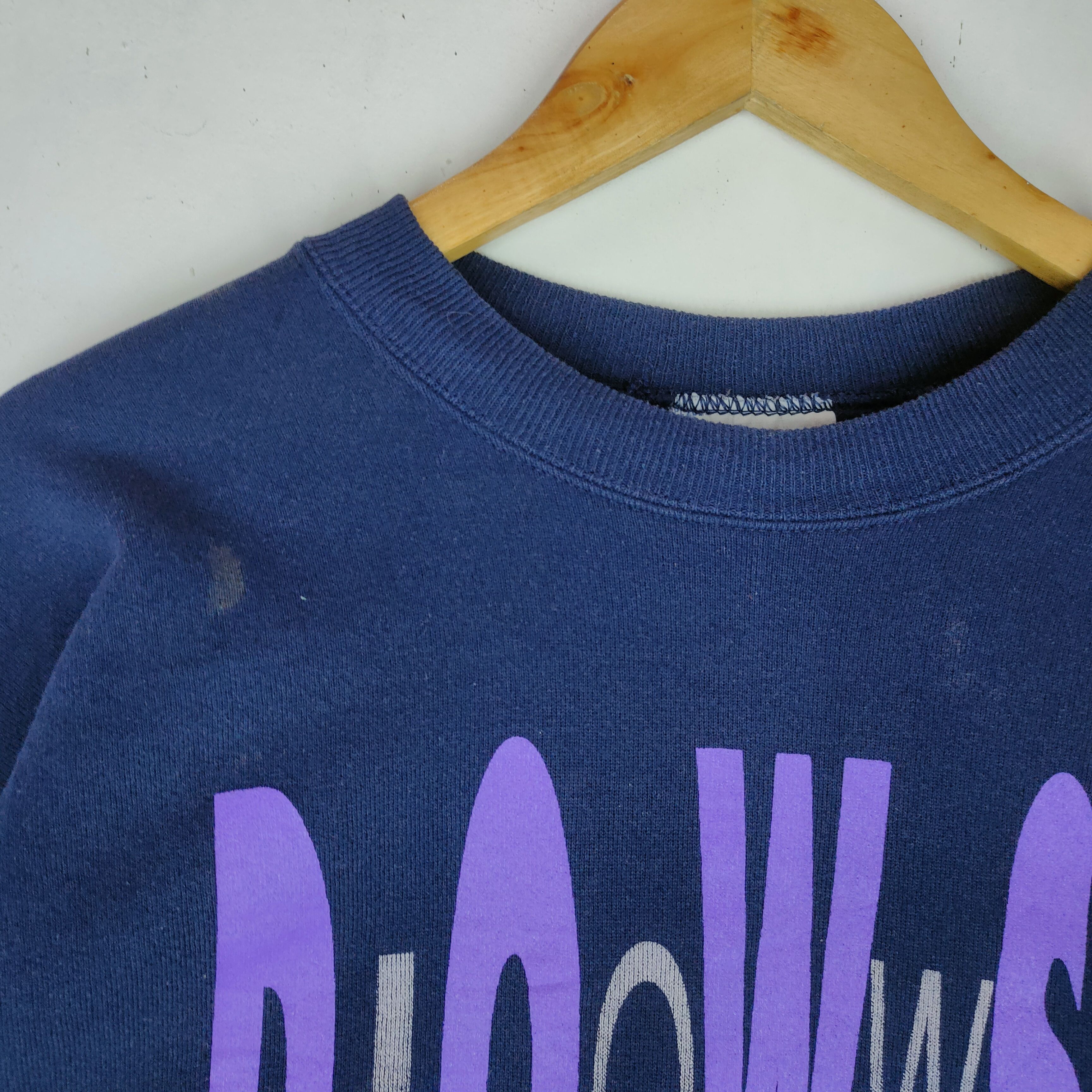 Vintage Vintage 80s DOWS IOWA Spellout Sweatshirt Custom Bleach Size US M / EU 48-50 / 2 - 4 Thumbnail