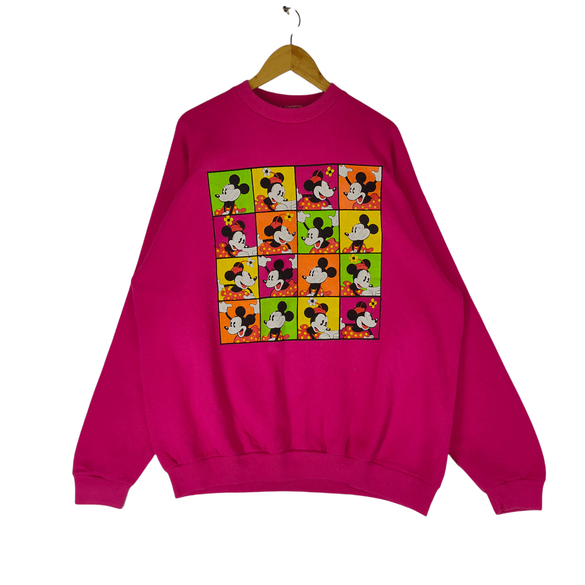 Vintage 90s MICKEY MOUSE MINNIE Sweatshirt Pullover