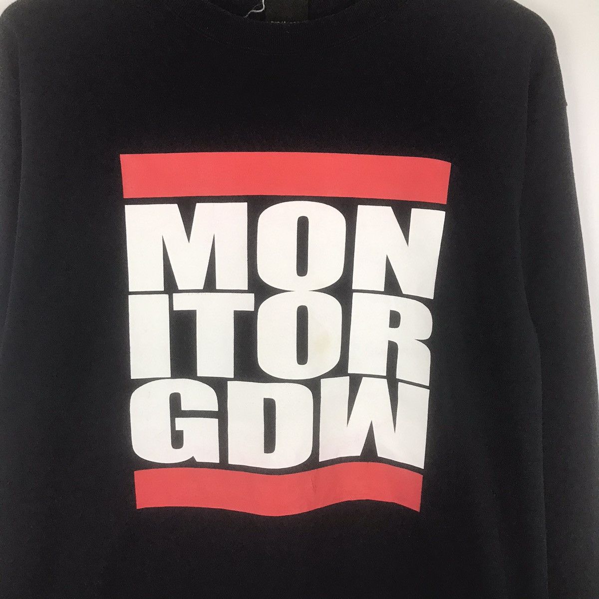 Band Tees Monitorgdw Spellout Raps Reggae Ska Large Size Black Colour Size US L / EU 52-54 / 3 - 2 Thumbnail