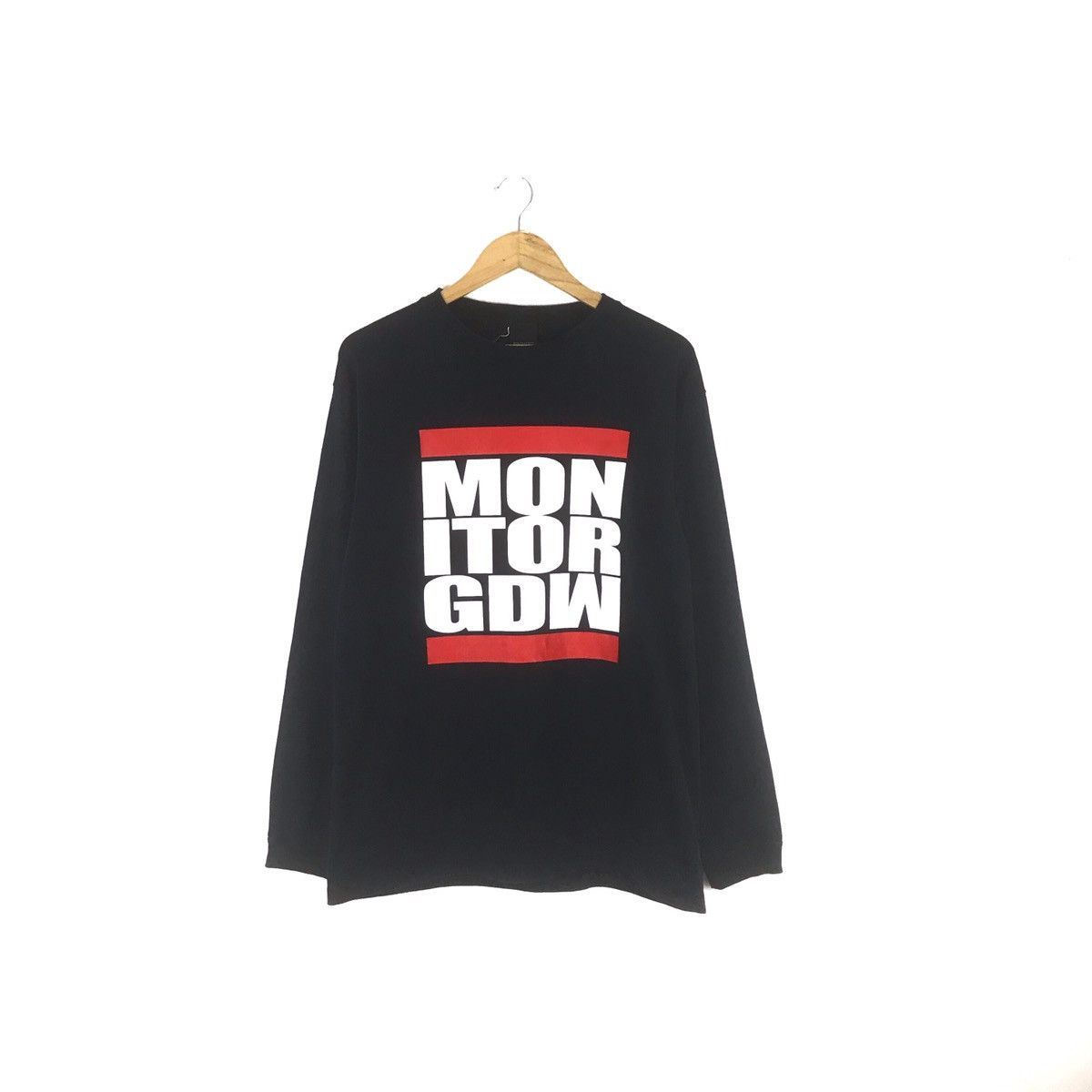 Band Tees Monitorgdw Spellout Raps Reggae Ska Large Size Black Colour Size US L / EU 52-54 / 3 - 1 Thumbnail