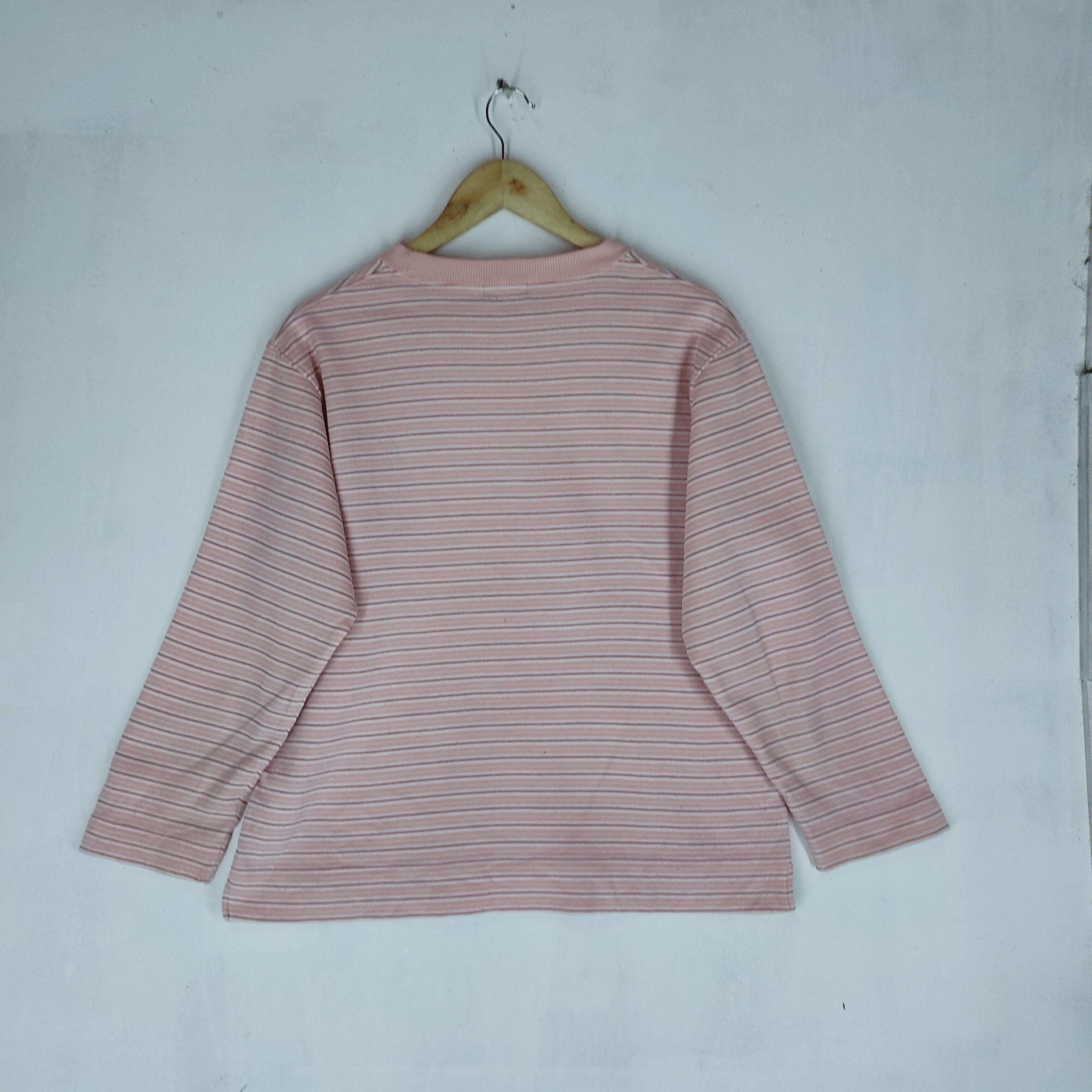 Solid and Striped Vintage POLO BRITISH COUNTY Sport Sweatshirt Stripe Size US L / EU 52-54 / 3 - 5 Thumbnail