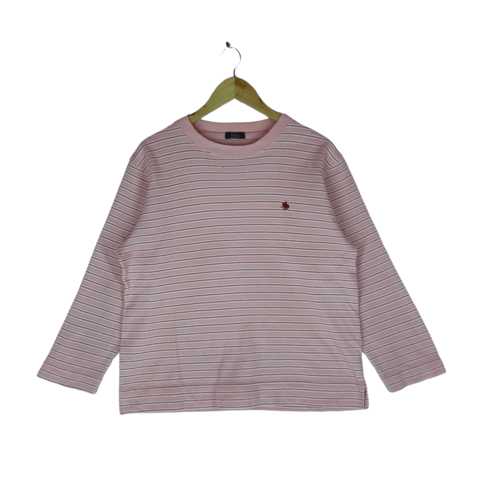image of Solid And Striped x Vintage Polo British County Sport Sweatshirt Stripe, Men's (Size Large)