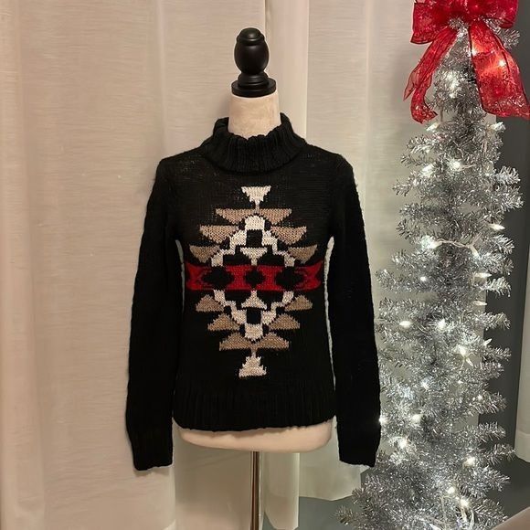 Hollister Christmas Sweater Grailed
