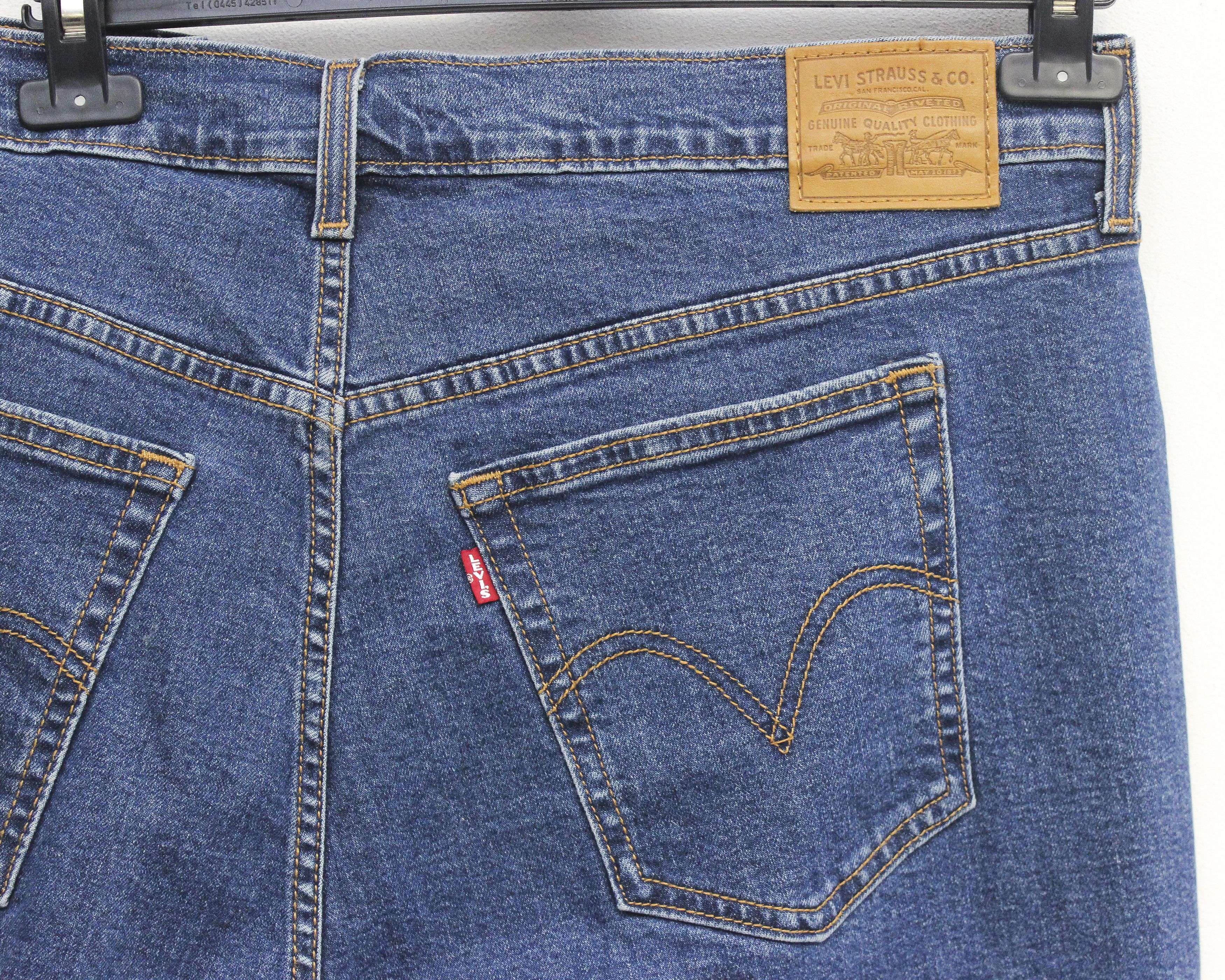 Levi's Wedgie Skinny 20W Jeans Trousers Pants Plus Size Slim Denim Size 42" / US 20 - 4 Thumbnail