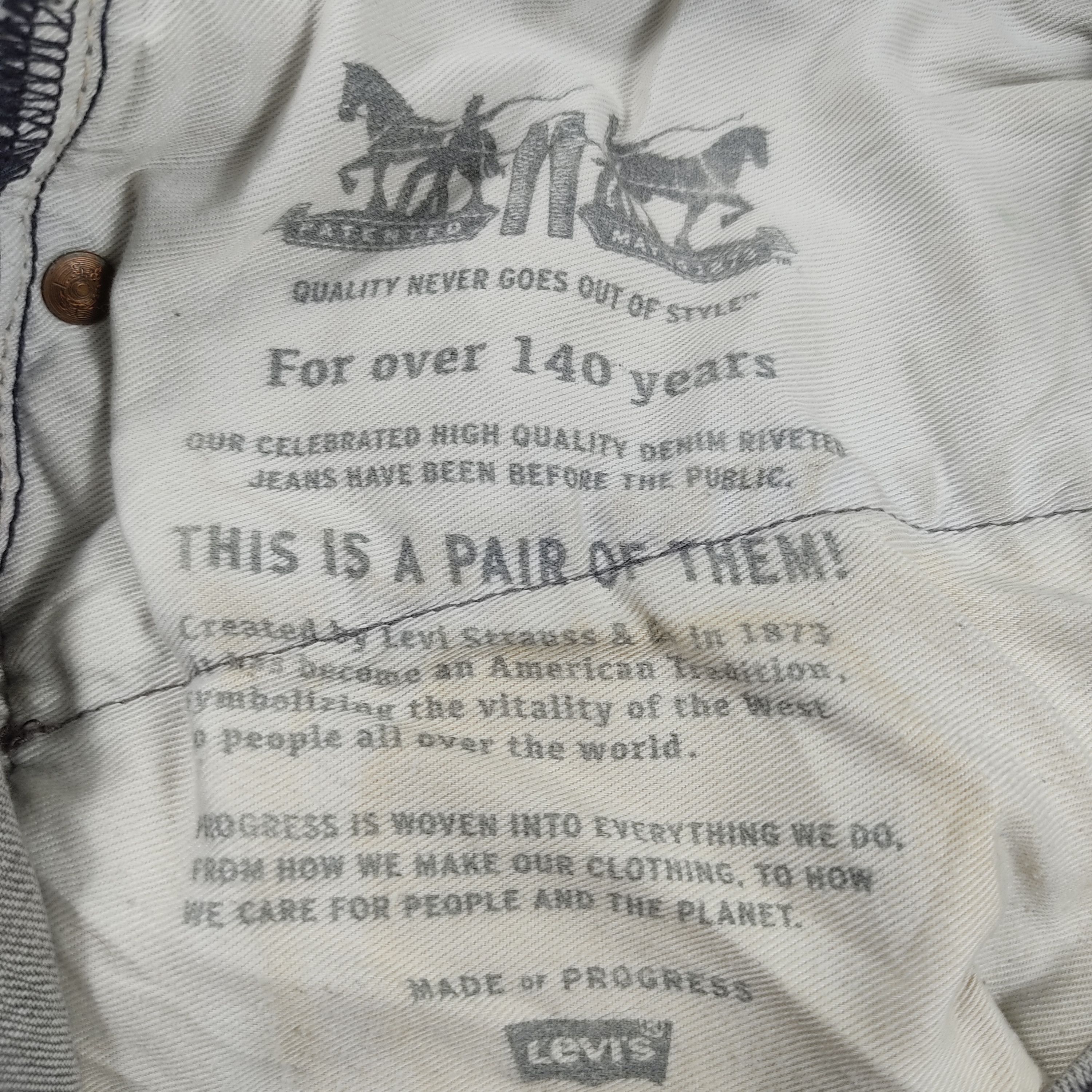 Vintage Levis 512 Jeans Distress