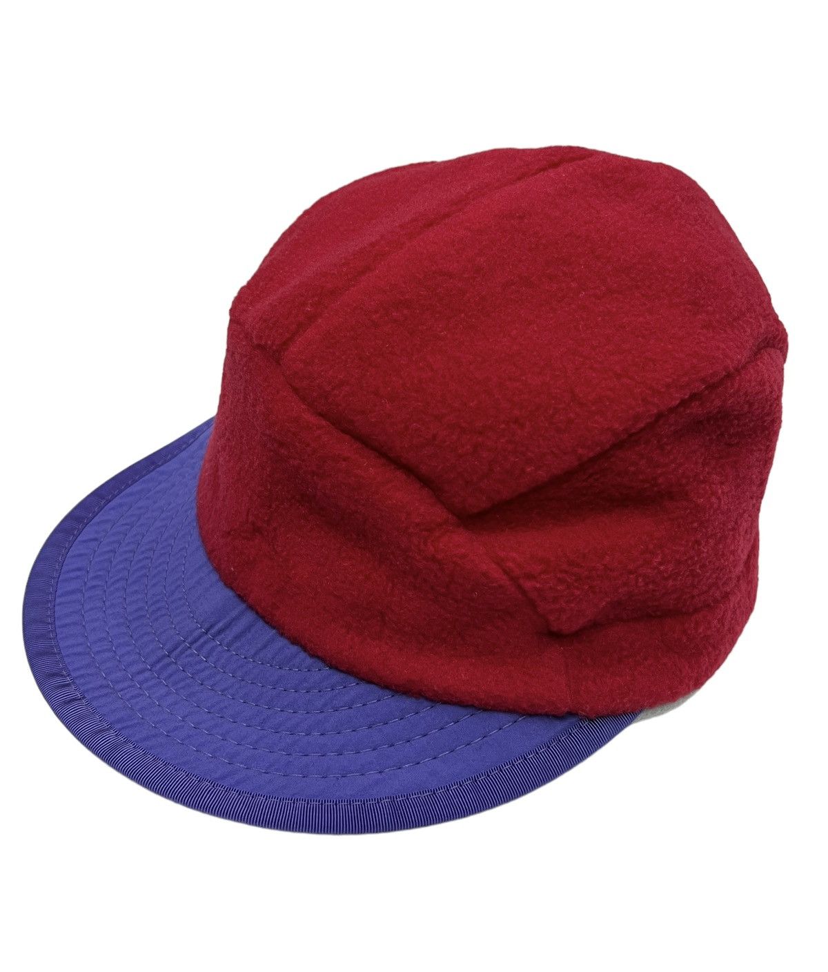 Patagonia 🔥Vintage 90’s PATAGONIA 5 Panel Ear Trap Winter Fleece Hat Size ONE SIZE - 7 Thumbnail