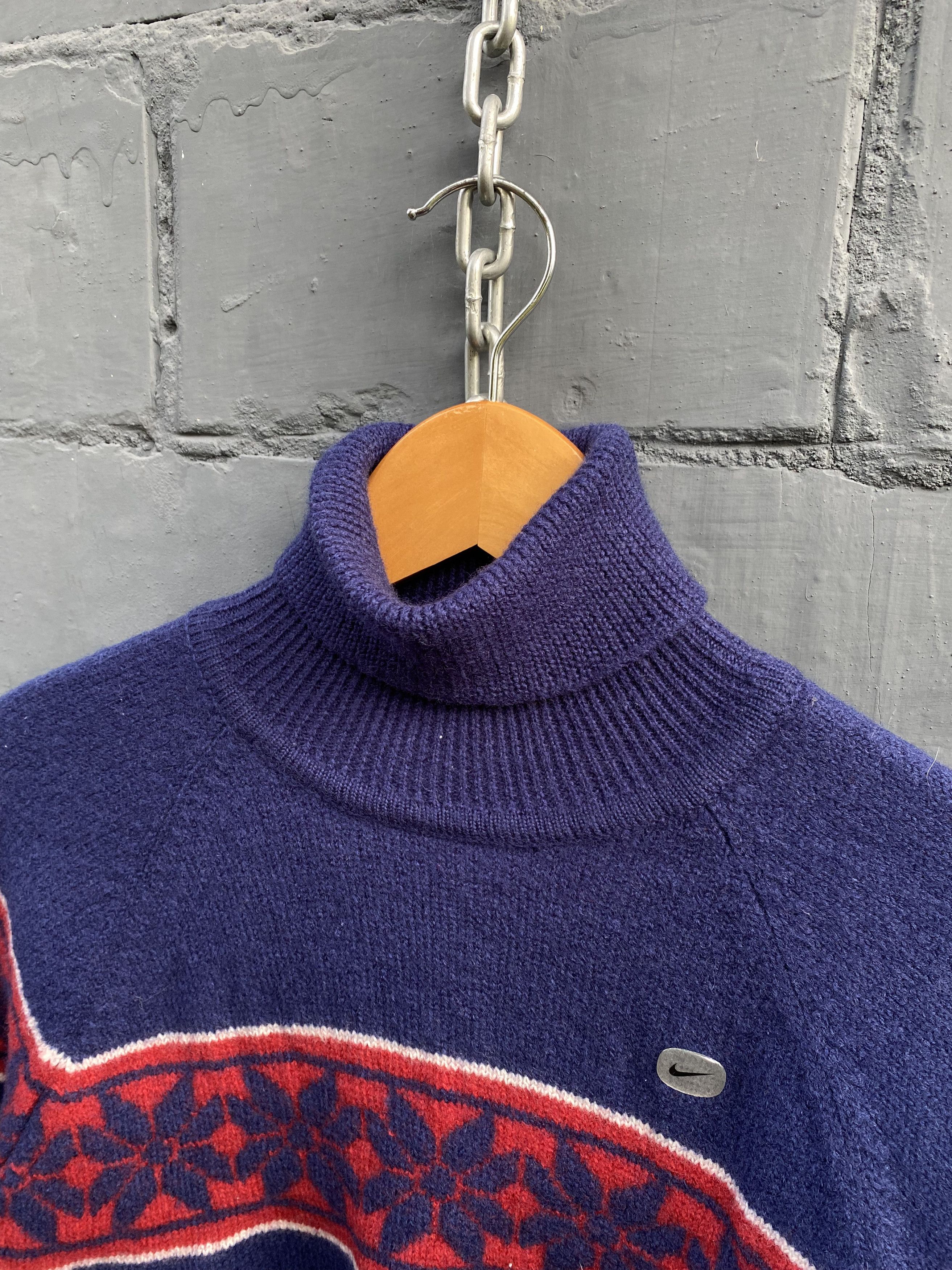 Nike × Nike ACG Nike Vintage Wool Sweater SportsDelux 90s Size US L / EU 52-54 / 3 - 4 Thumbnail