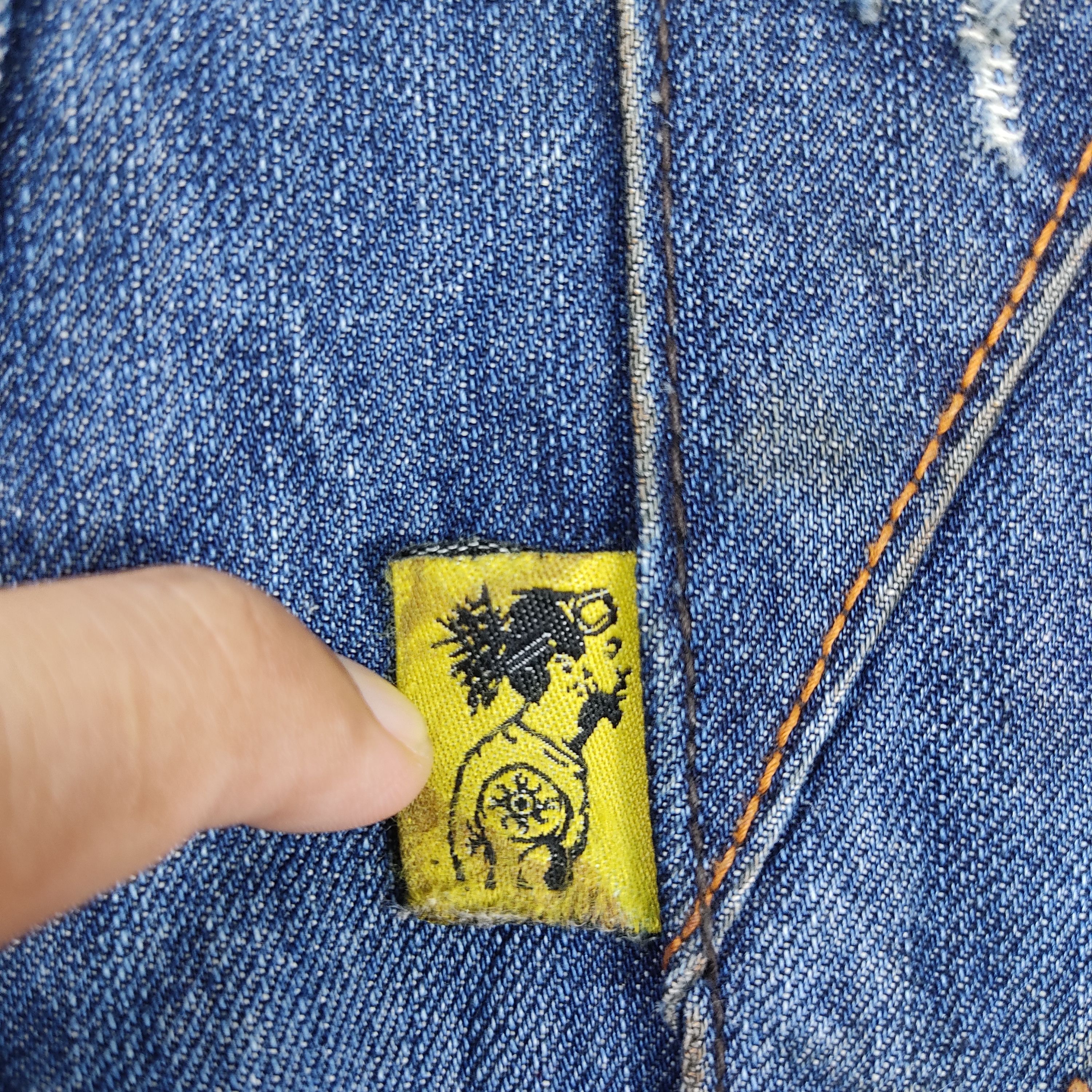 Japanese Brand × Vintage Vintage Kello Jeans Jeans Blue Wash L587 Size US 34 / EU 50 - 17 Thumbnail